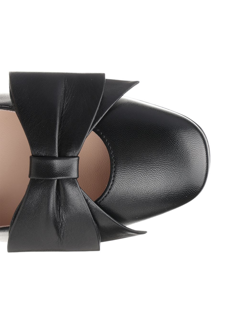 Shop Valentino Bowow Pumps In Black