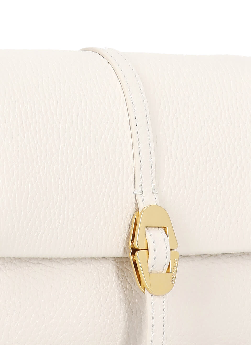 Shop Coccinelle Dorian Bag In Ivory