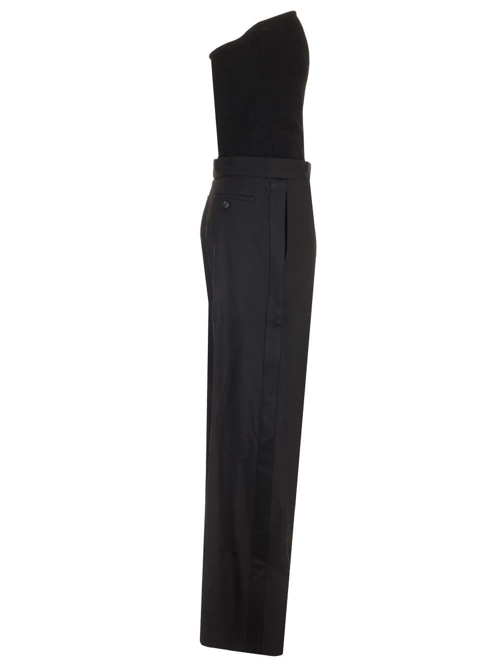 Shop Alaïa Tuxedo Jumpsuit In Black