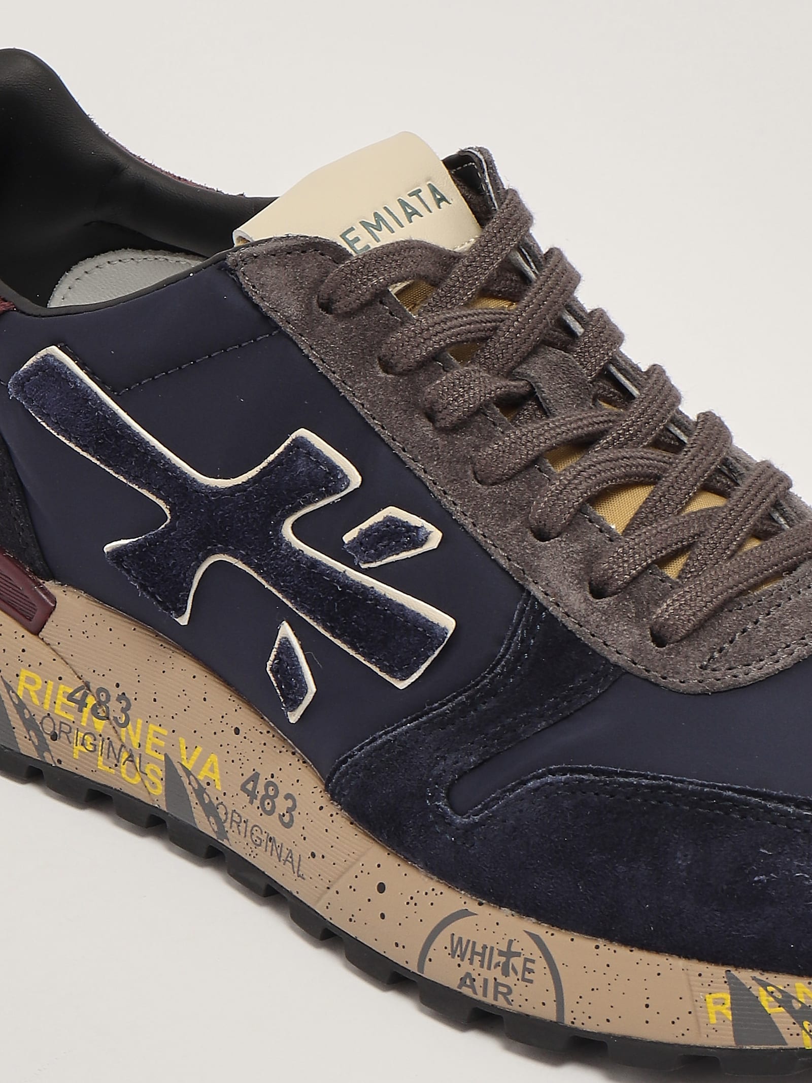 Shop Premiata Sneakers Sneaker In Navy