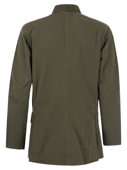 Shop Barbour Ashby Casual Jacket In Militare