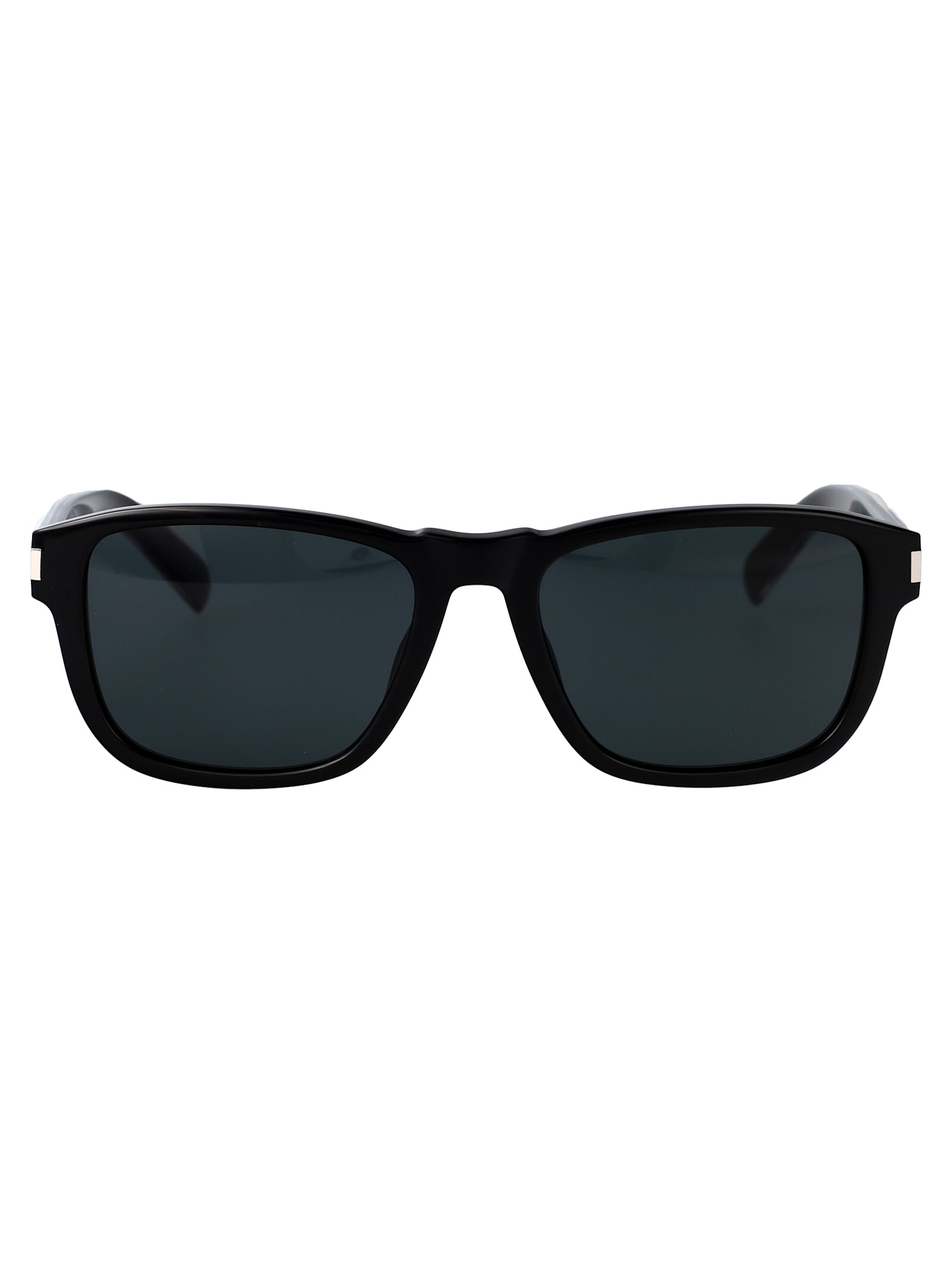 Saint Laurent Eyewear Sunglasses In Black-crystal-black