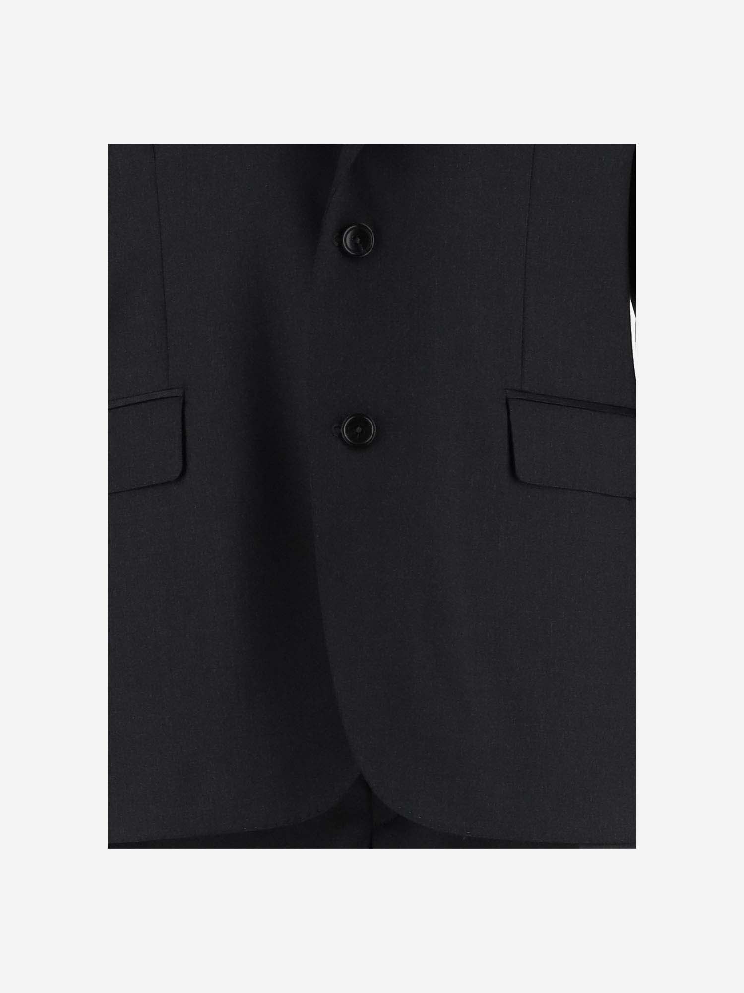 Shop Tagliatore Single-breasted Two-piece Suit Set In Grey