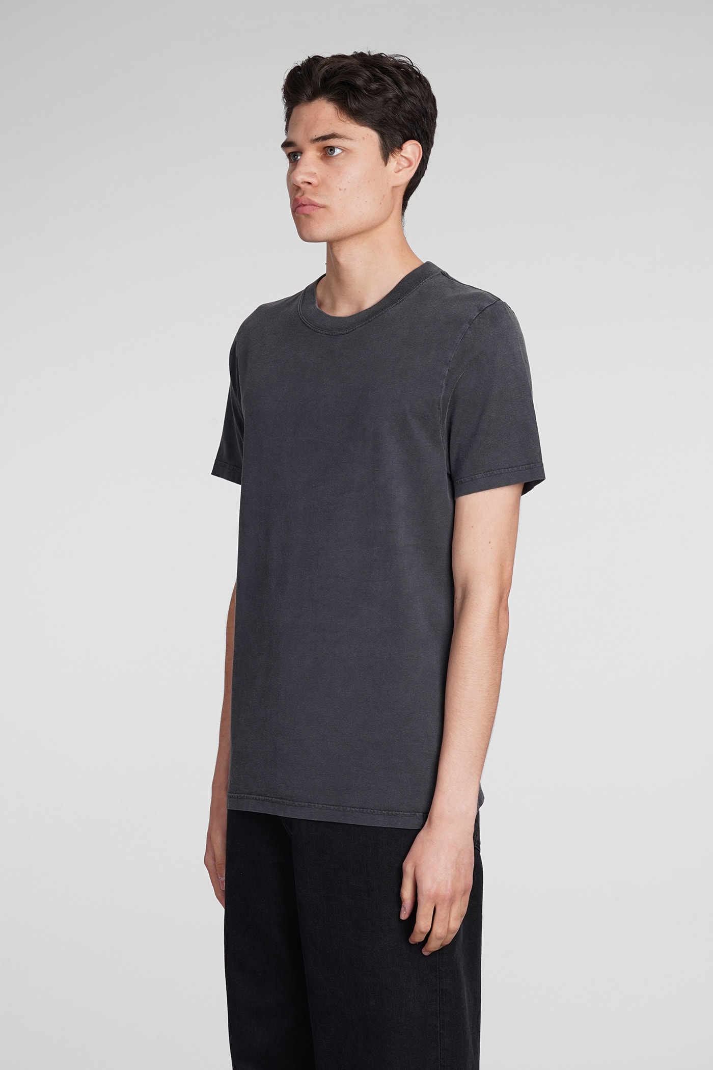Shop Courrèges T-shirt In Grey Cotton