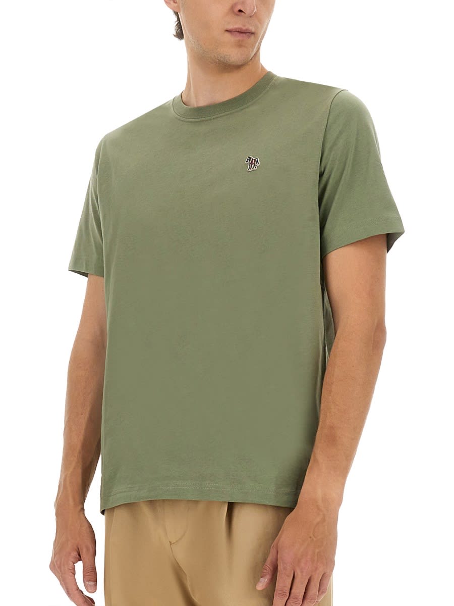 Ps By Paul Smith Ps Paul Smith Regular Fit T-shirt In Green