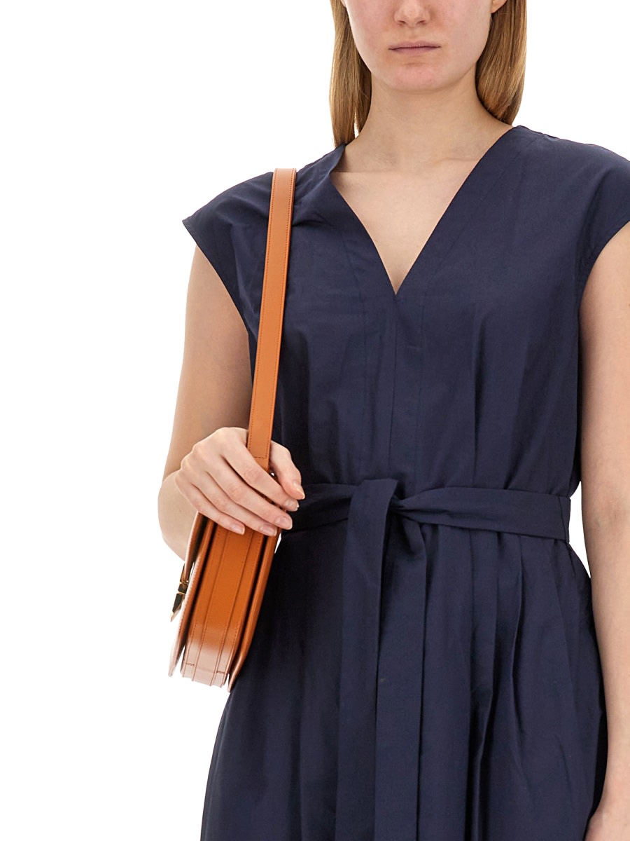 Shop Apc Willow Dress In Blue
