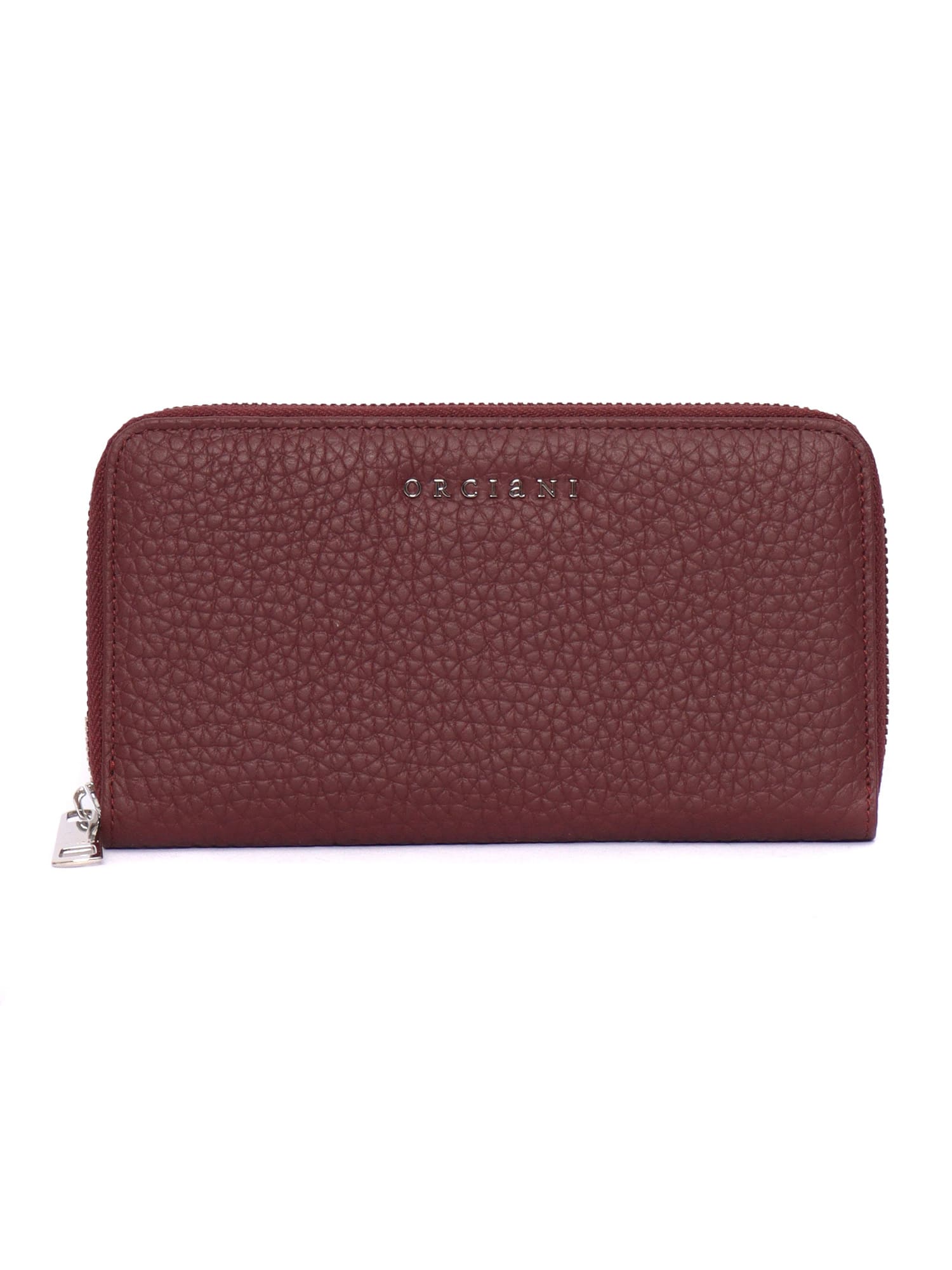 Orciani Coin Purse In Burgundy