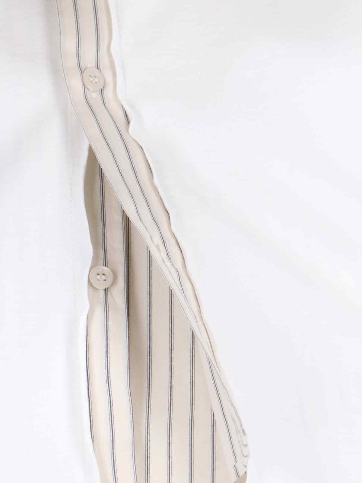 Maison Margiela Inverted Shirt In White