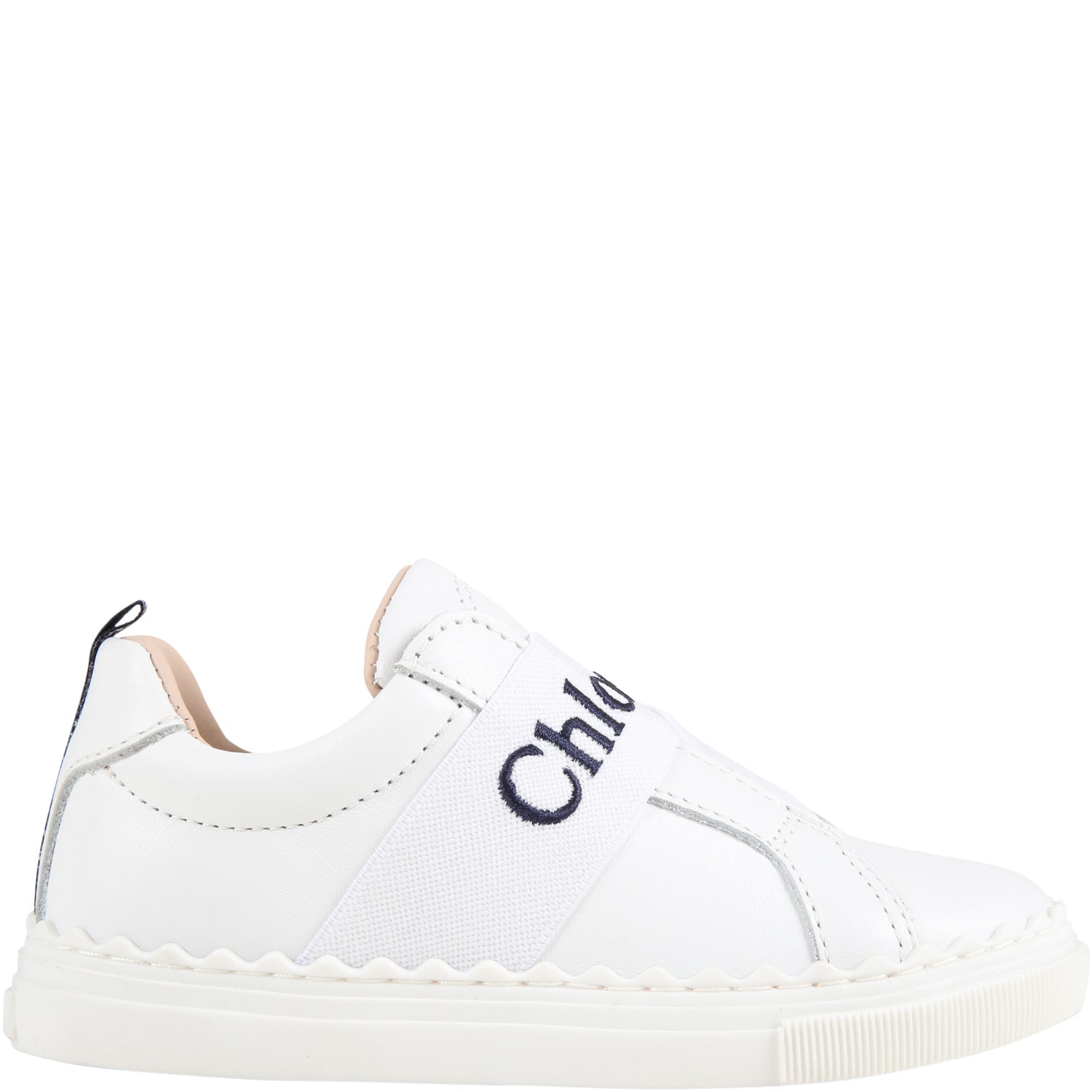 Chloé White Sneakers For Girl