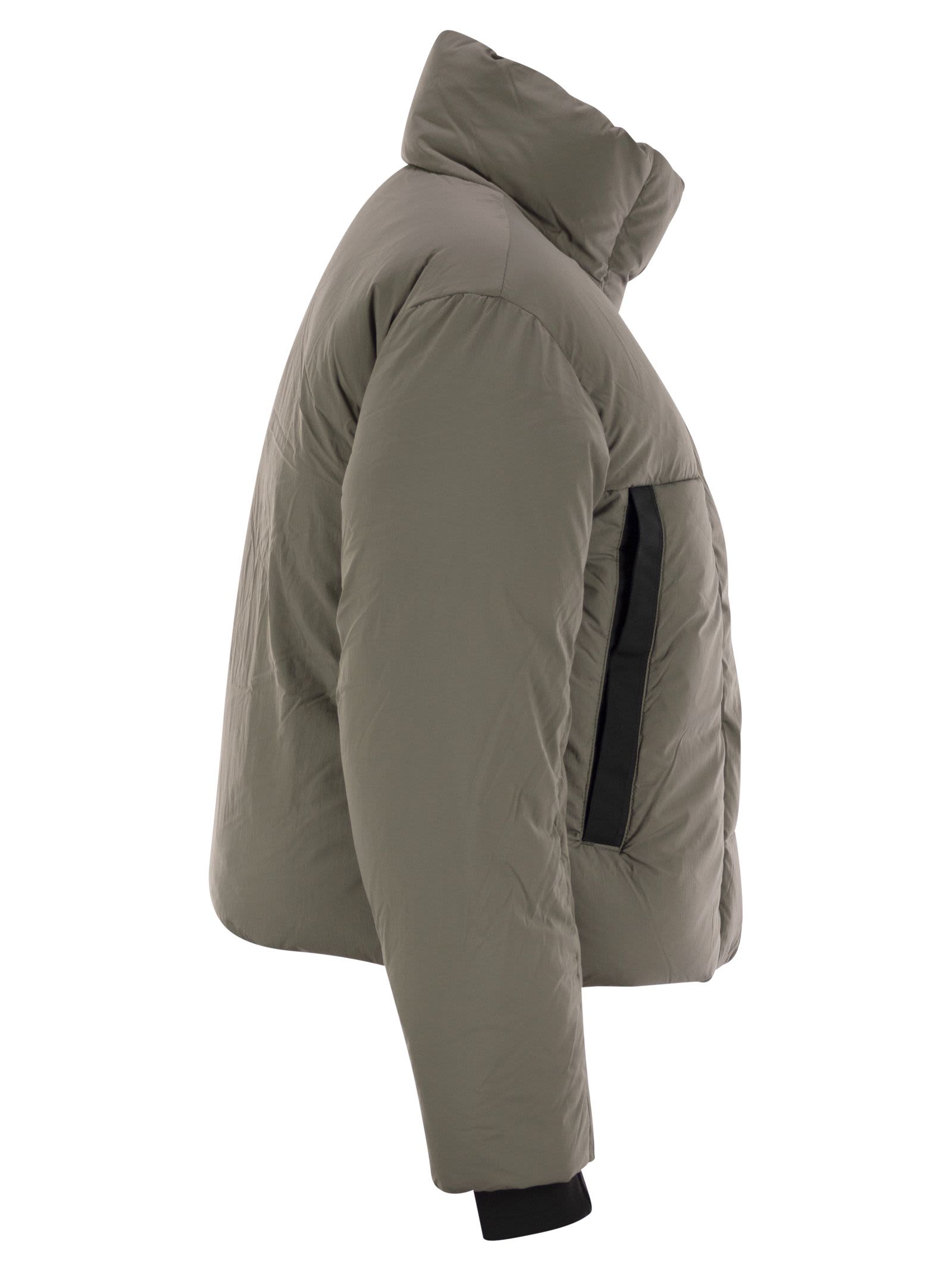 Shop Canada Goose Junction - Short Padded Jacket In Sage