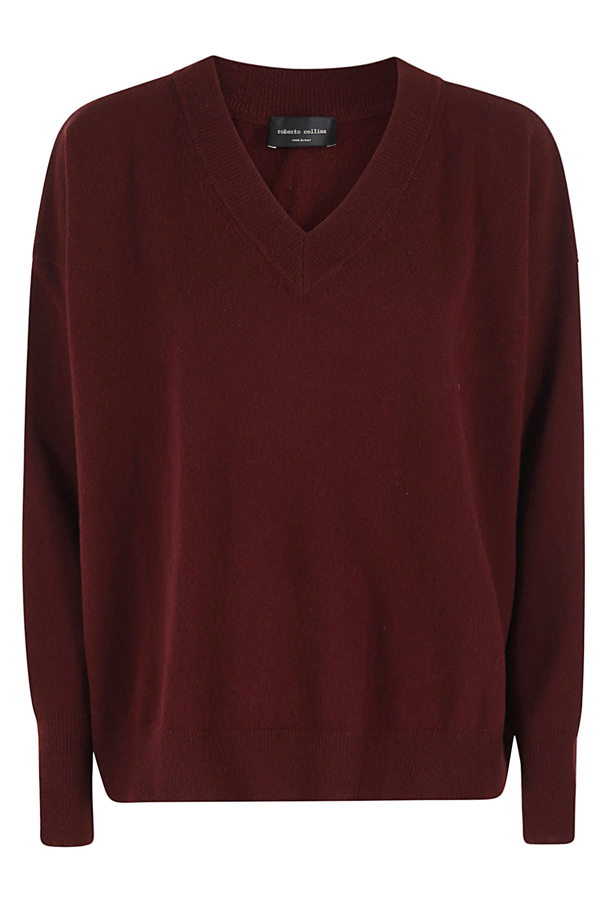 Roberto Collina Sweaters In Bordeaux
