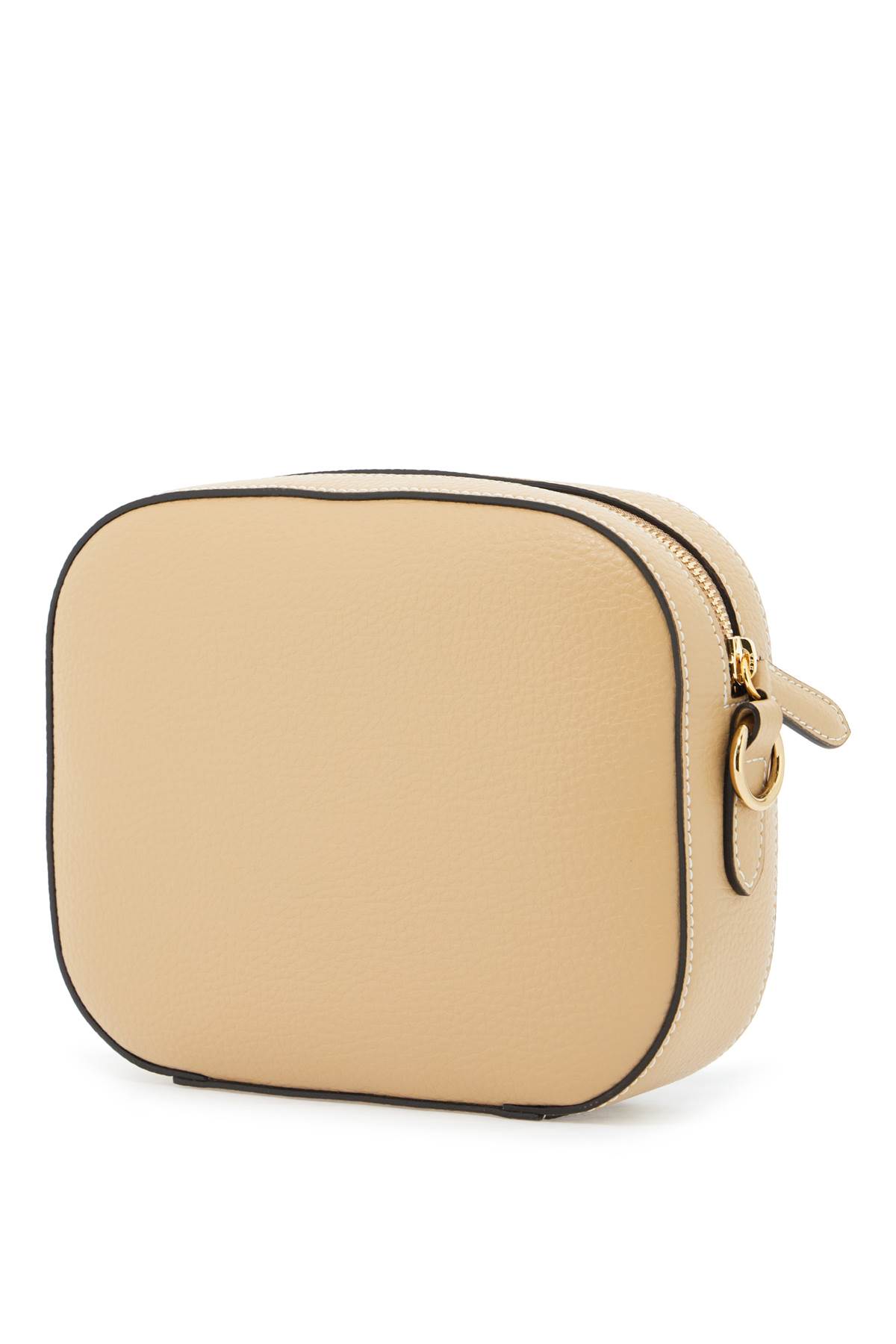 Stella Mccartney Logo-printed Camera Bag For In Caramel (beige)