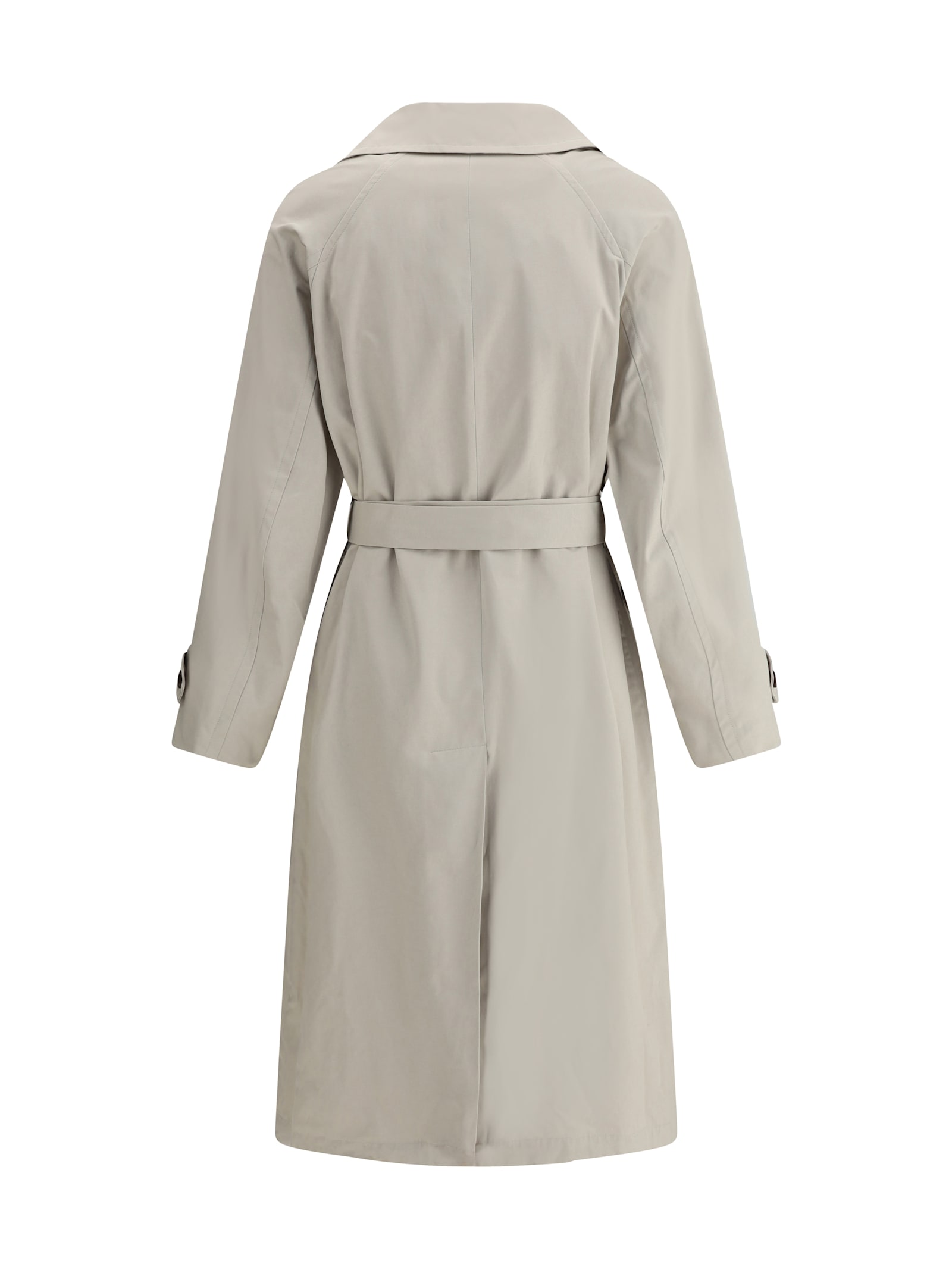 Paltò Marcella Trench Coat In Gray