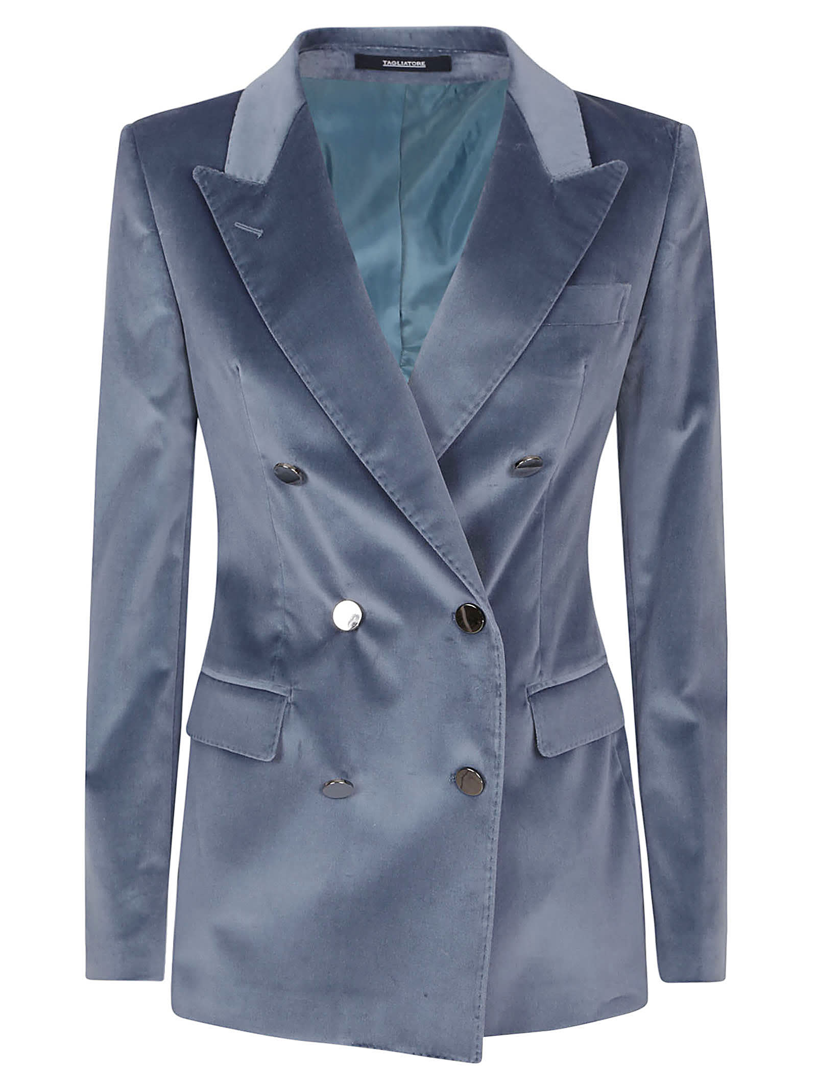 Shop Tagliatore Jackets Clear Blue