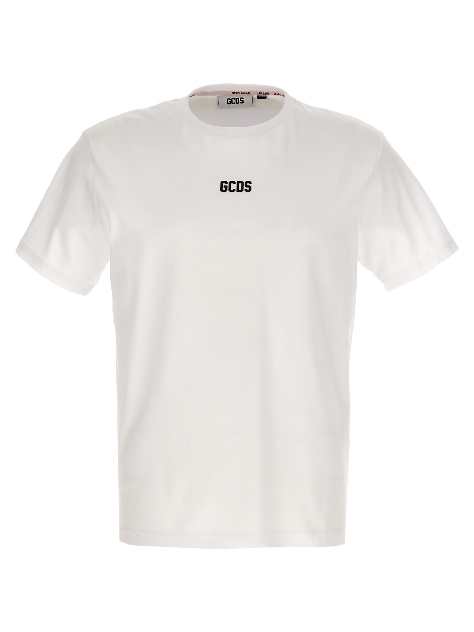 Shop Gcds Basic Logo T-shirt In White
