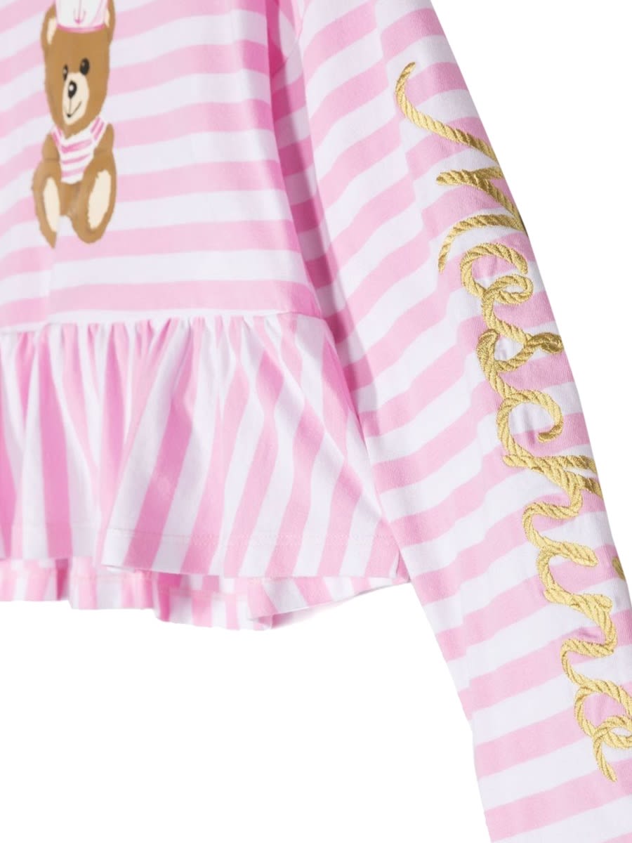 Moschino ml Striped T-shirt In Multicolour