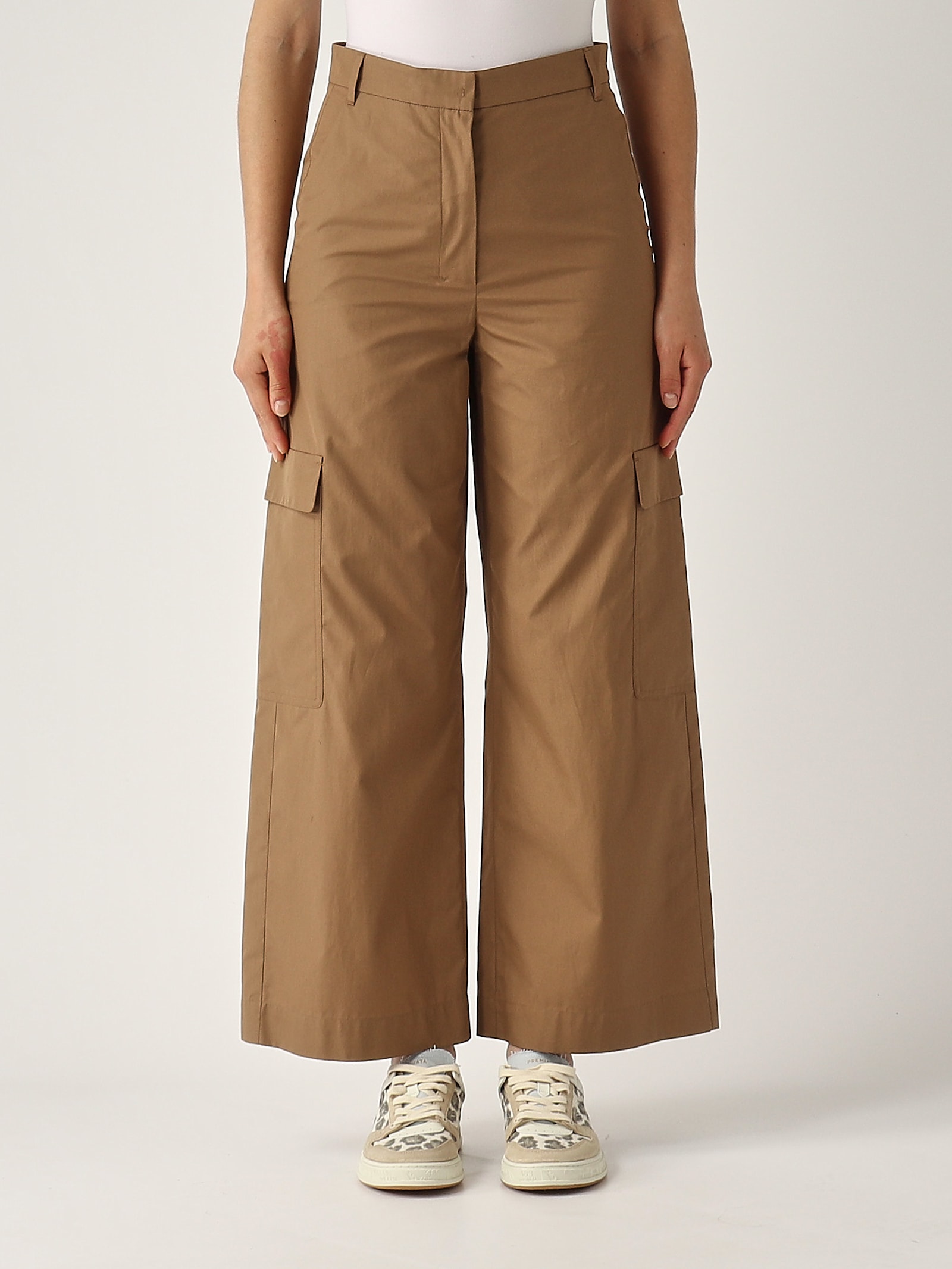 S Max Mara Gloria Trousers In Tabacco