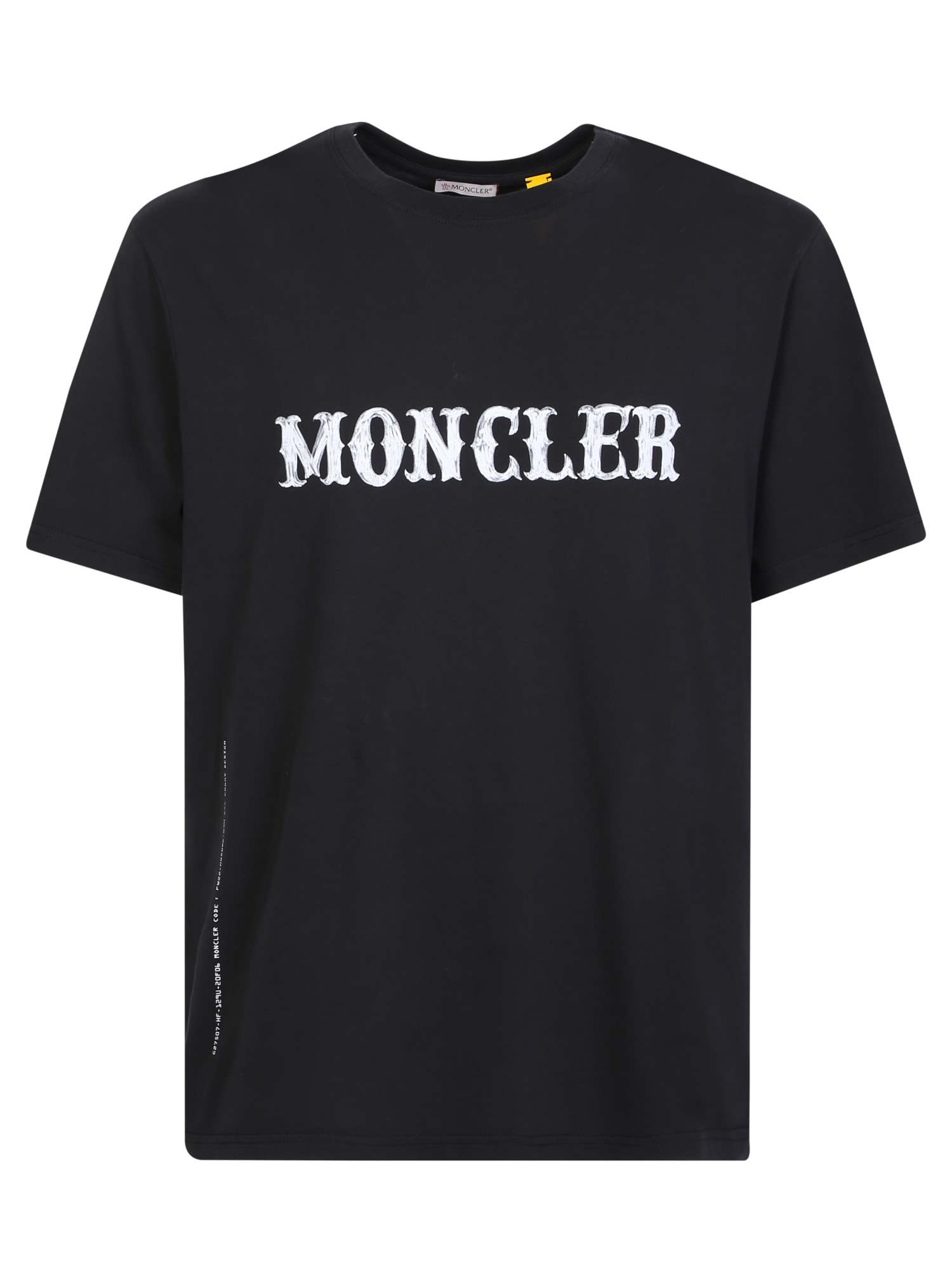 Moncler Genius Black Printed T-shirt