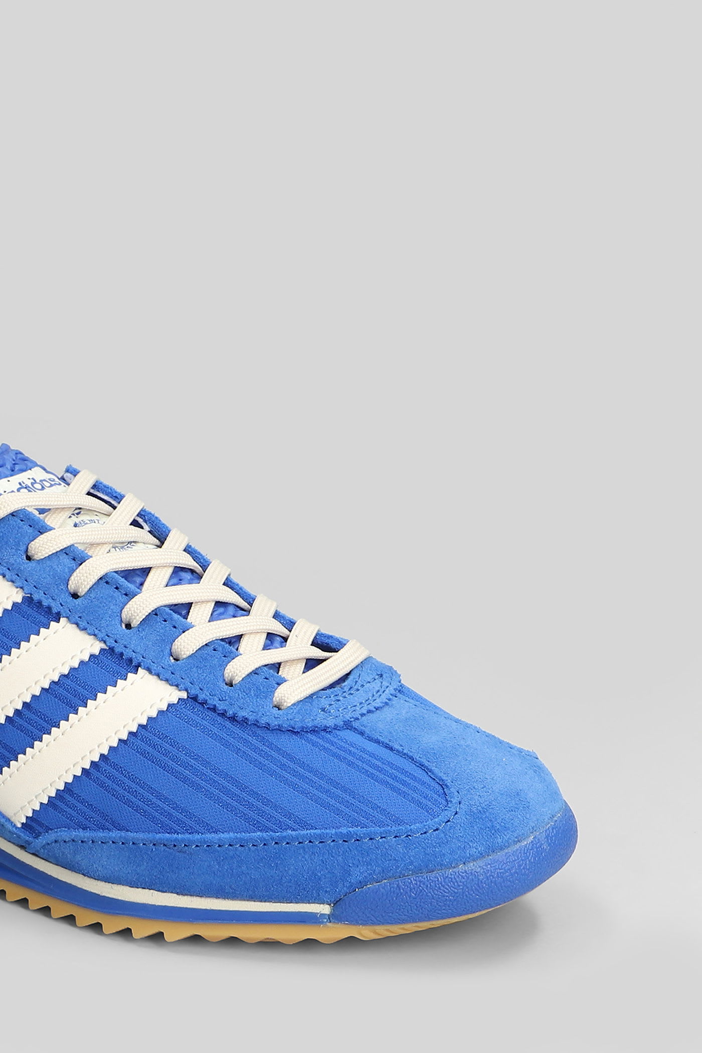 Adidas Originals Sl 72 Og Sneakers In Blue Suede And Fabric In Blue