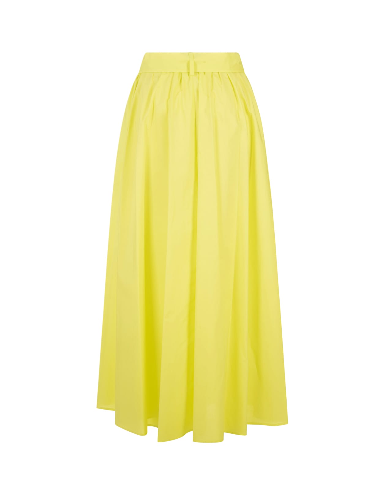 パロシュ レディース スカート ボトムス Yellow Long Skirt With Belt