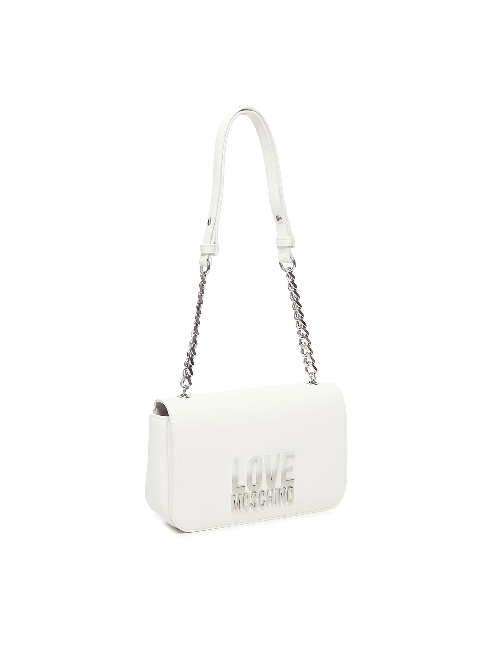 Love Moschino Shoulder Bag With Degradé Logo