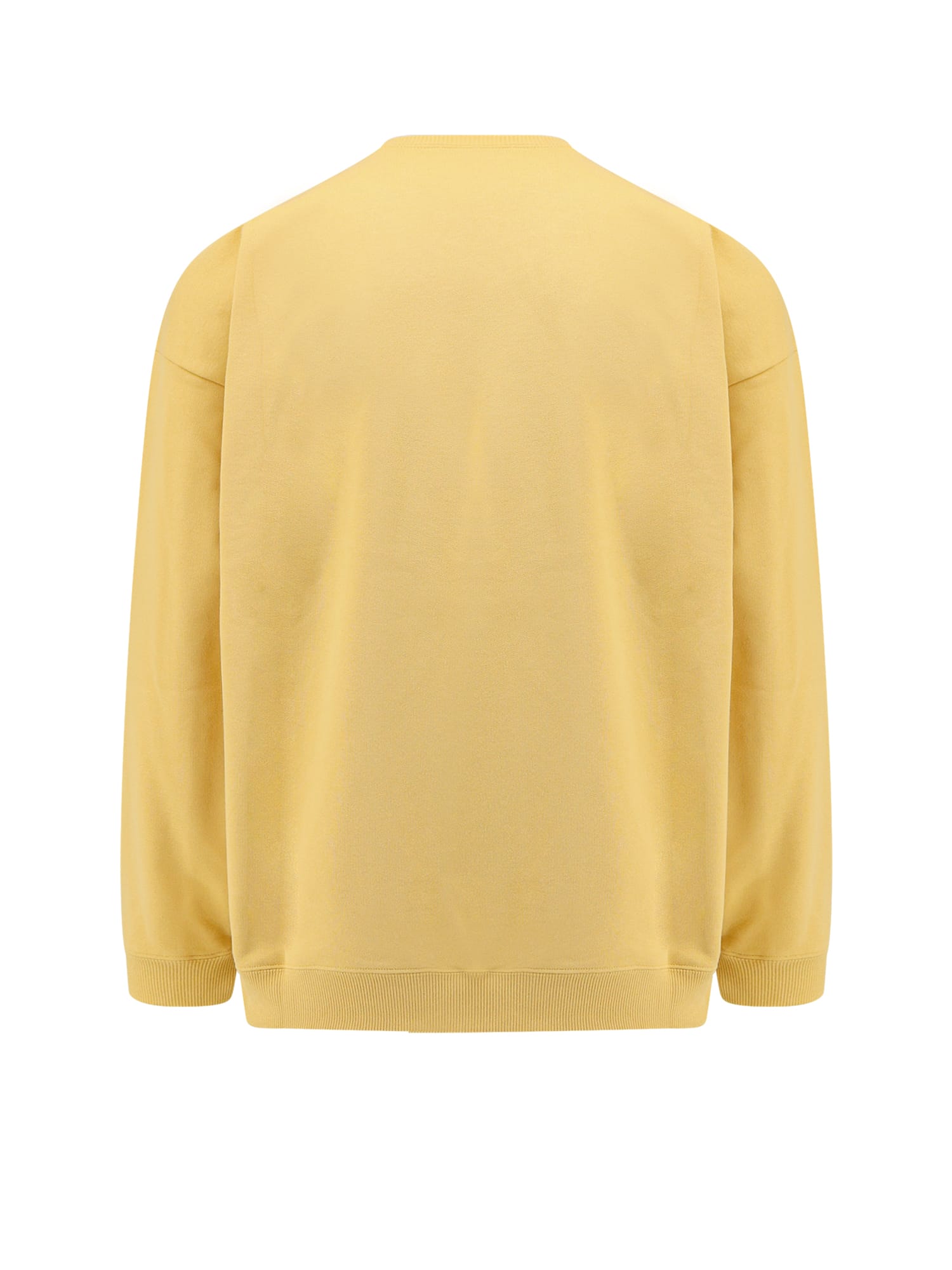 Shop Saint Laurent Sweatshirt In Yellow