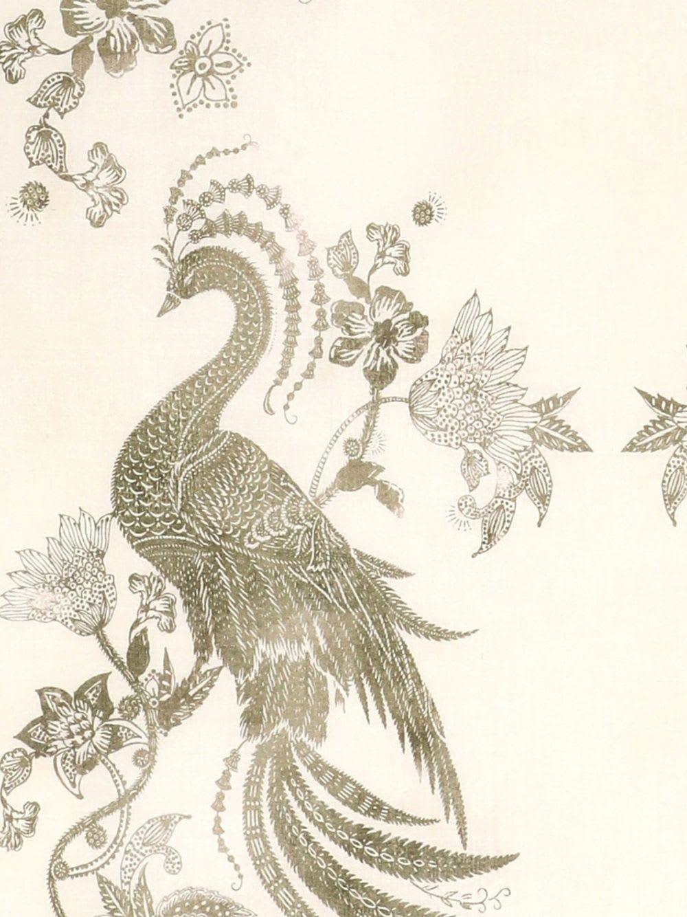 Zimmermann Printed Cotton Beach Towel In Neutral