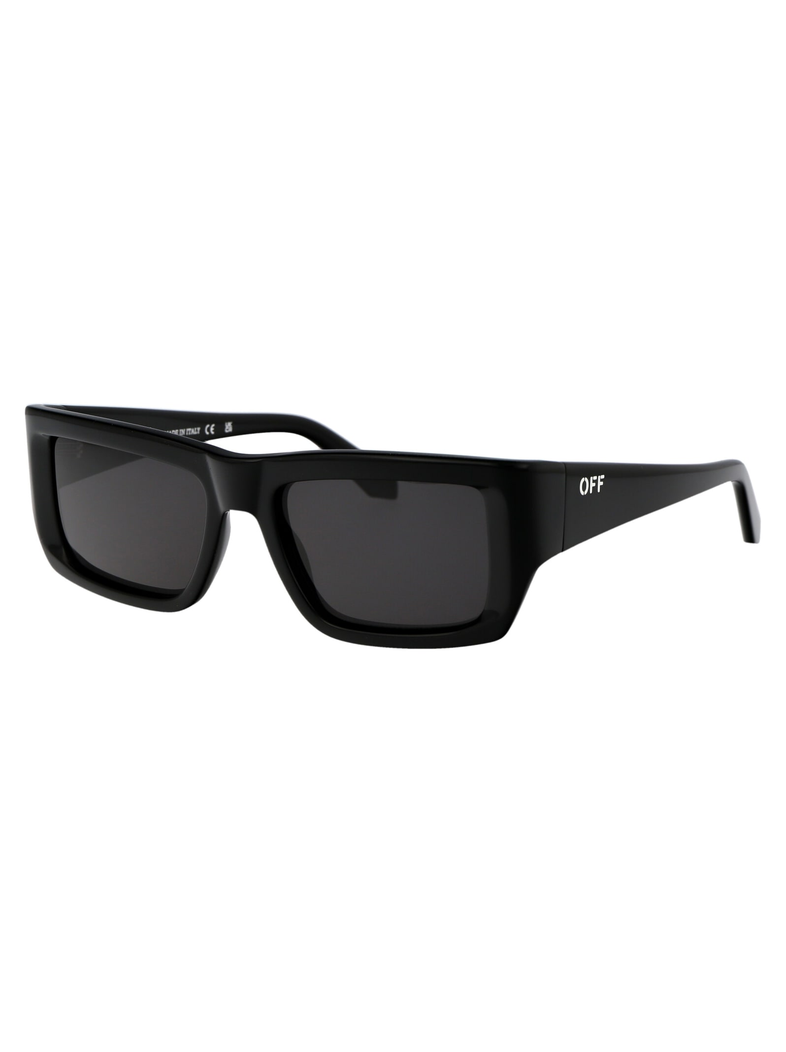 Shop Off-white Prescott Sunglasses In 1007 Black