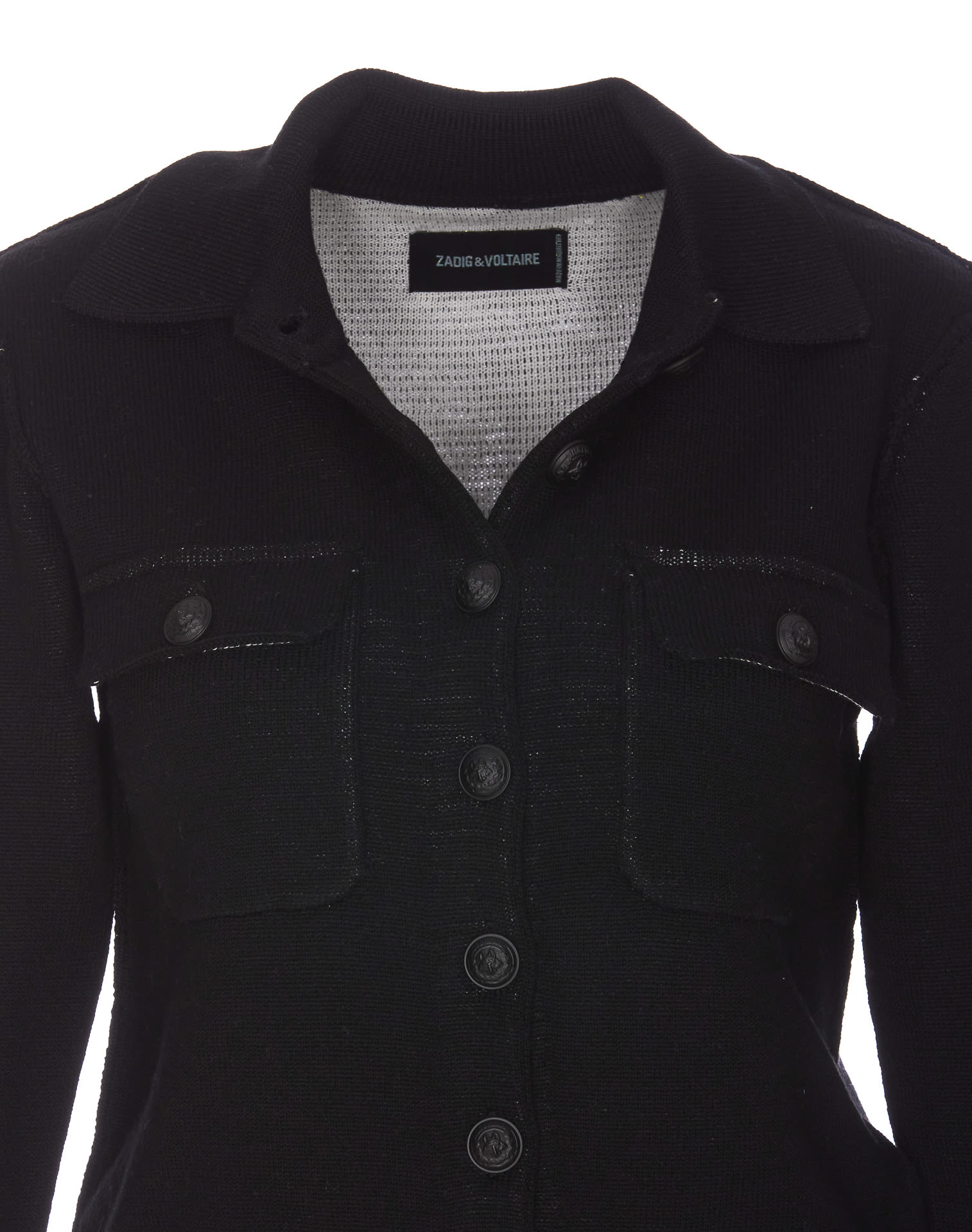 Shop Zadig &amp; Voltaire Volty Cardigan In Black