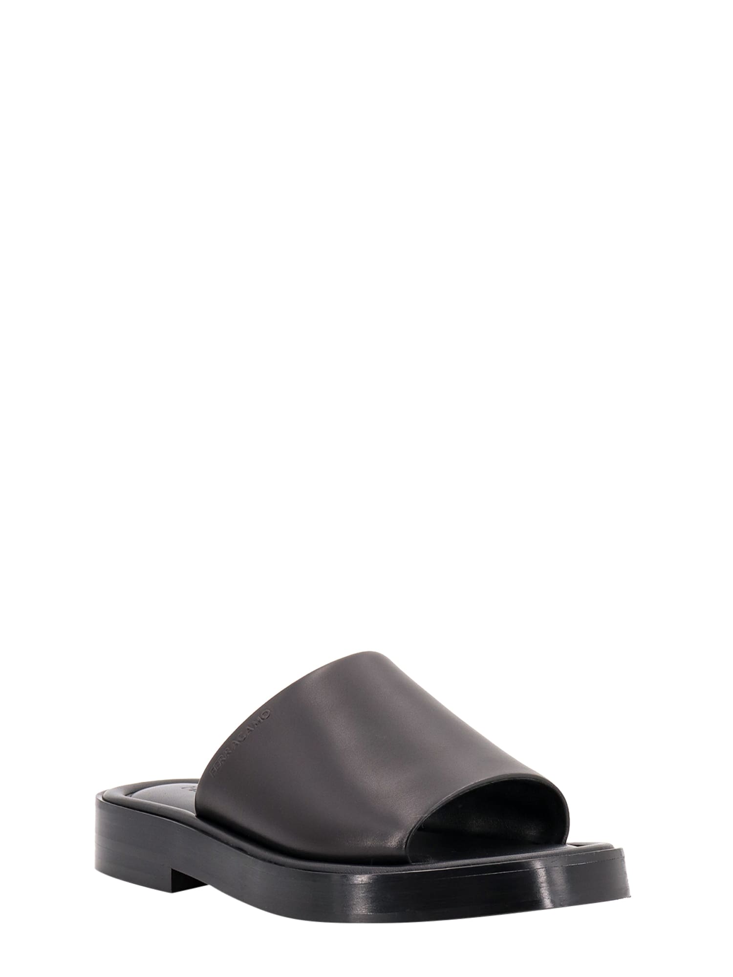 Shop Ferragamo Giunone Sandals In Black