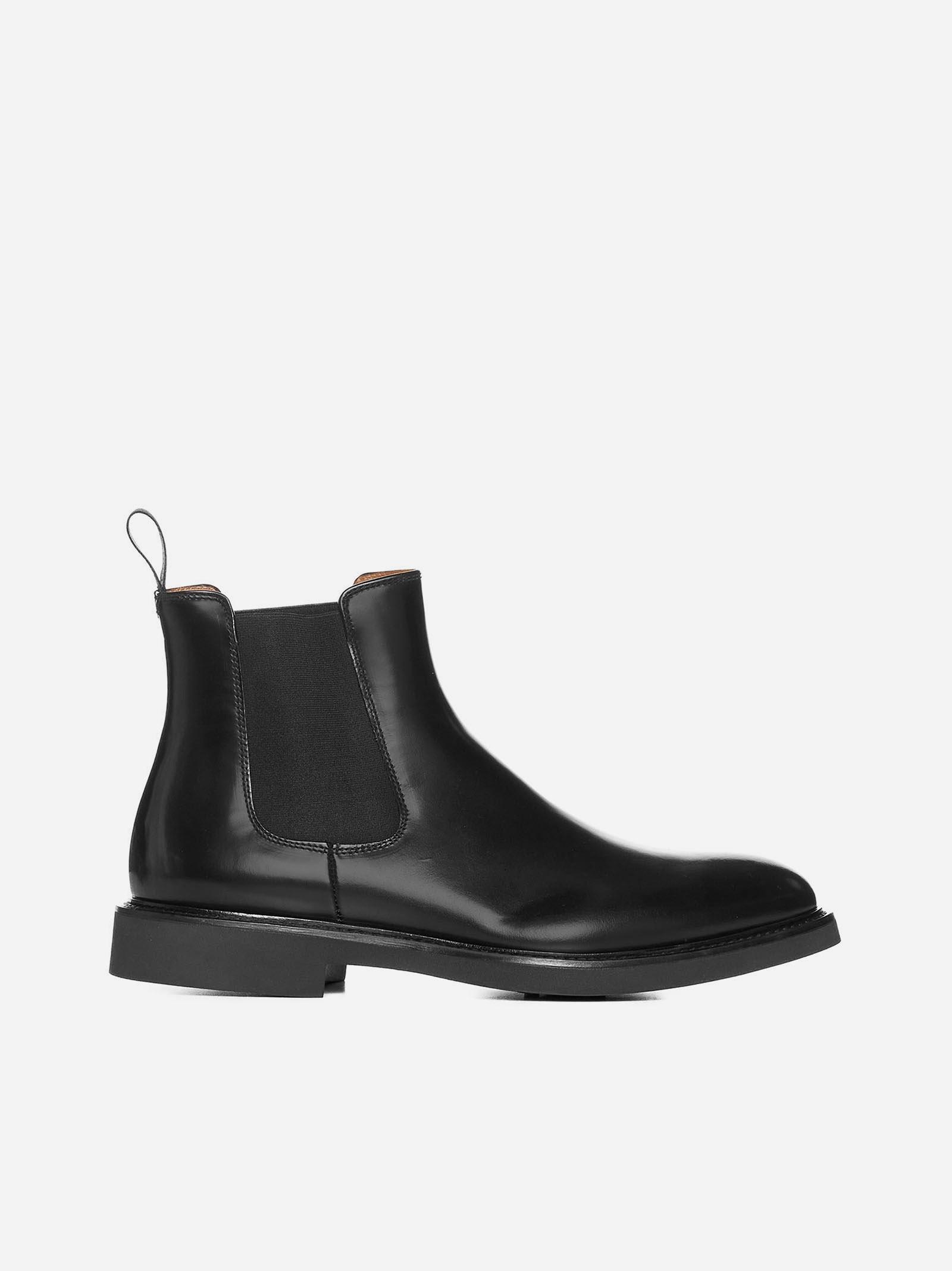 DOUCAL'S LEATHER CHELSEA BOOTS