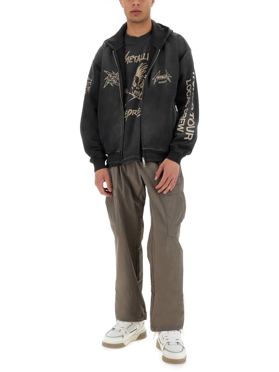 REPRESENT ZIPPER HOODIE