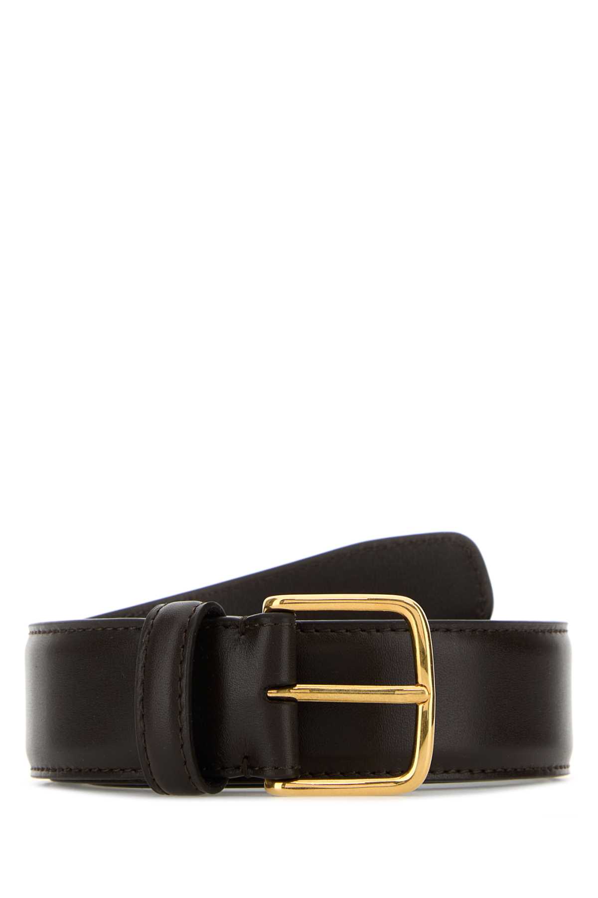 The Row Maxi Classic Belt In Black