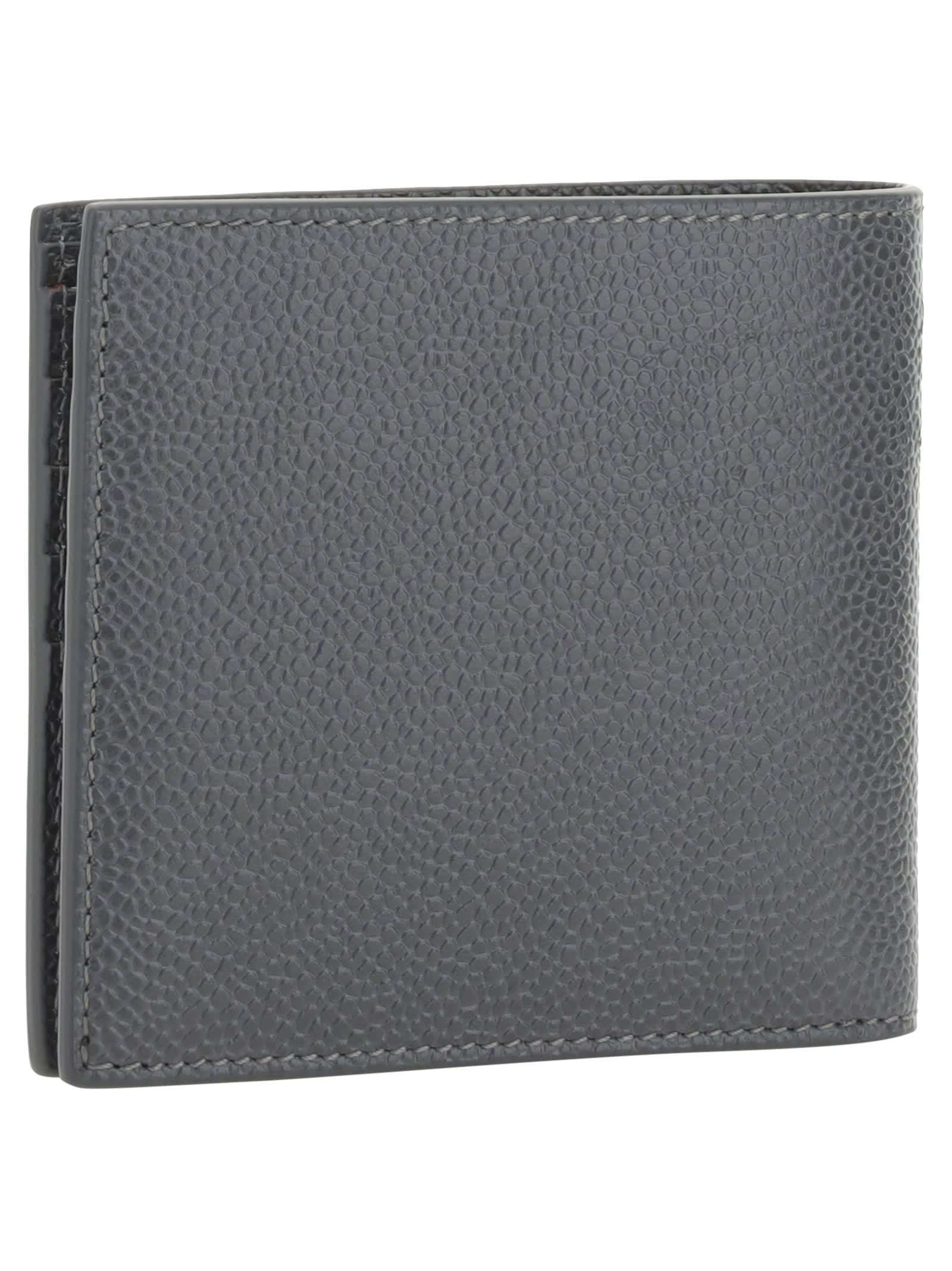 Shop Thom Browne Wallet In Grey