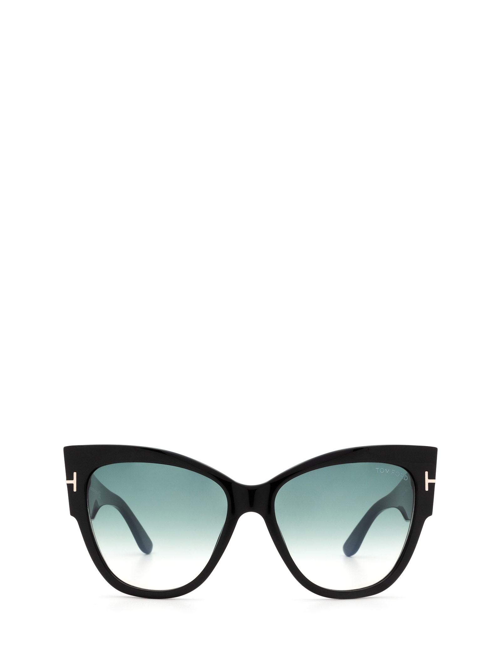 Tom Ford Eyewear Tom Ford Ft0371 Shiny Black Sunglasses