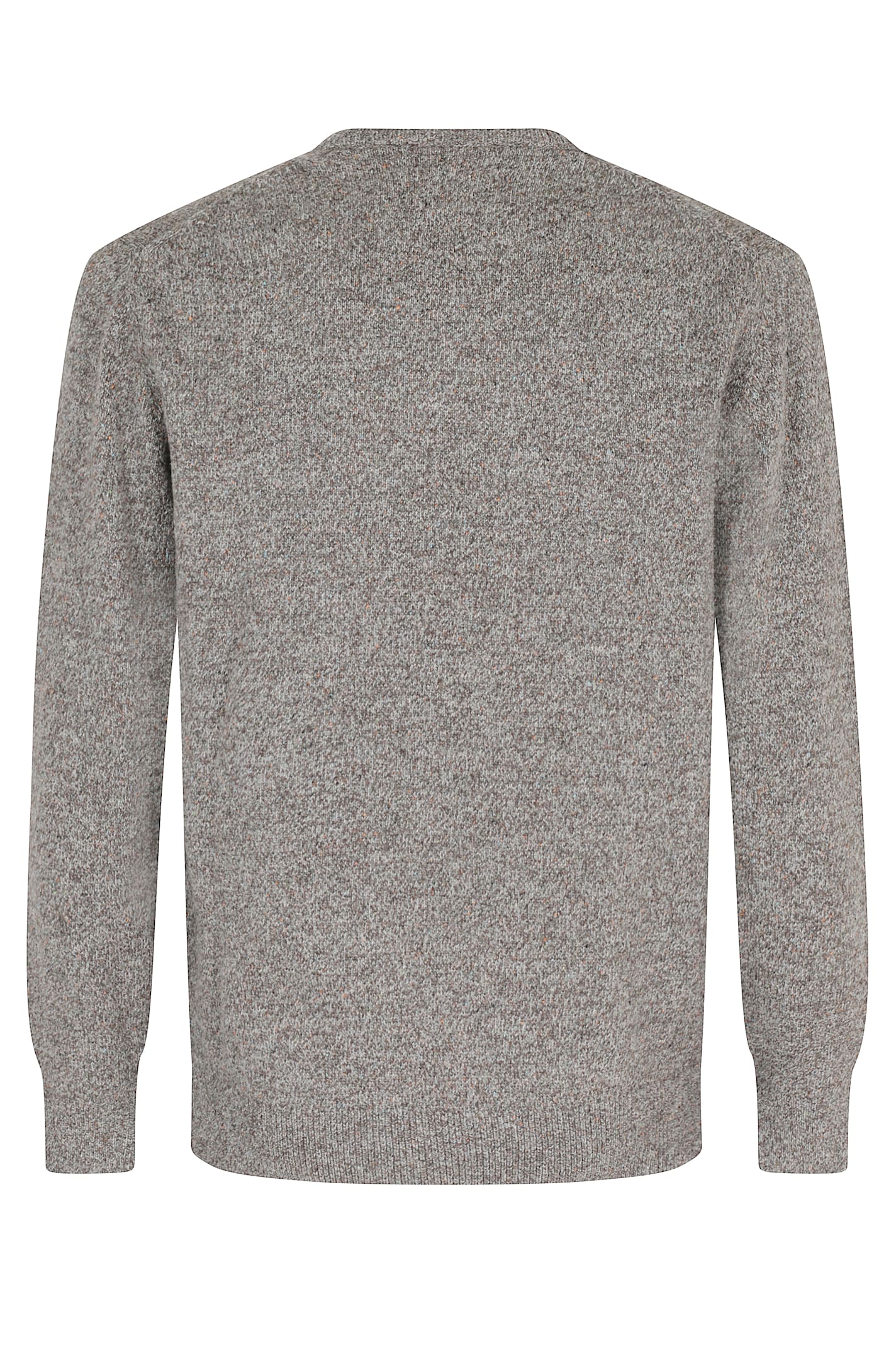 Barbour Textured Knit Sweater In Gray