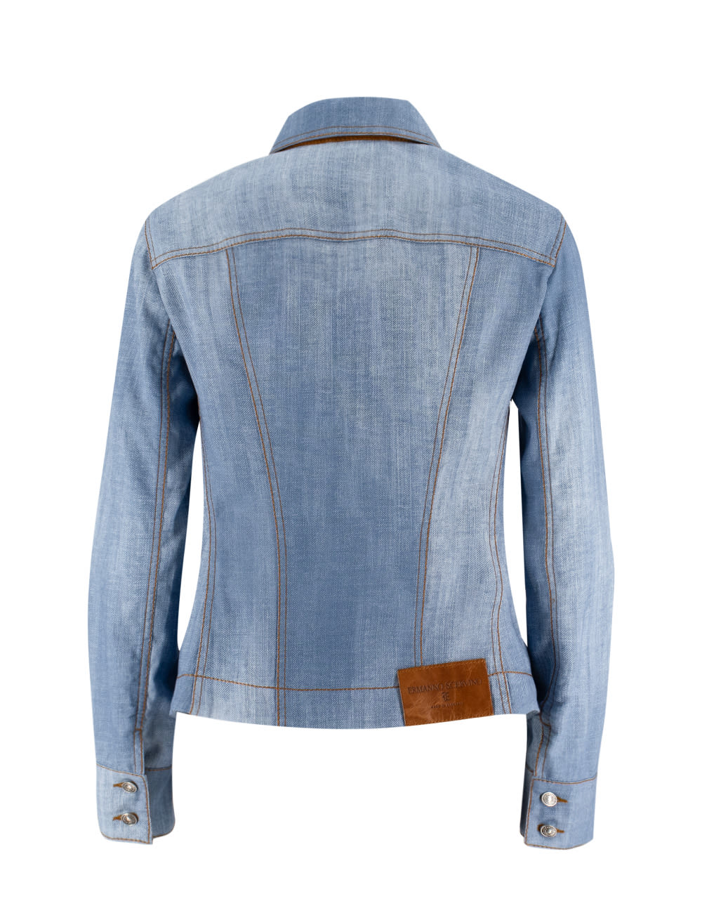 Shop Ermanno Scervino Jacket In St.jeans