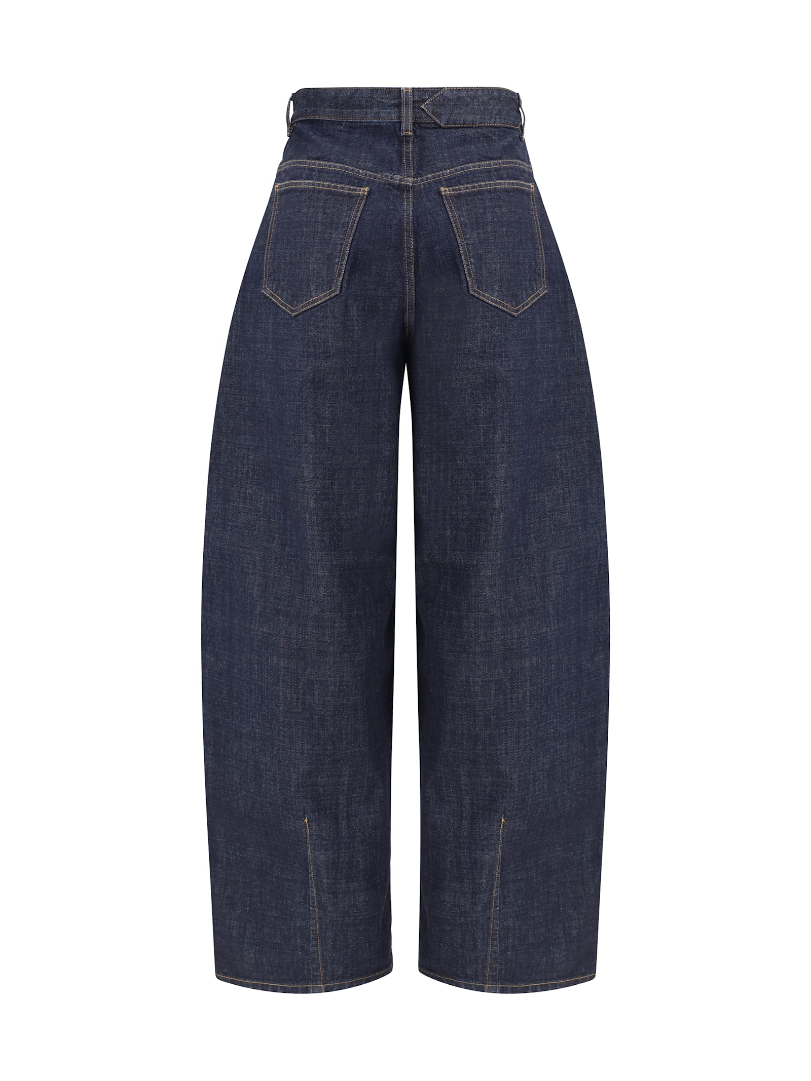 Jacquemus Le De-nimes Oversized Jeans In Blue