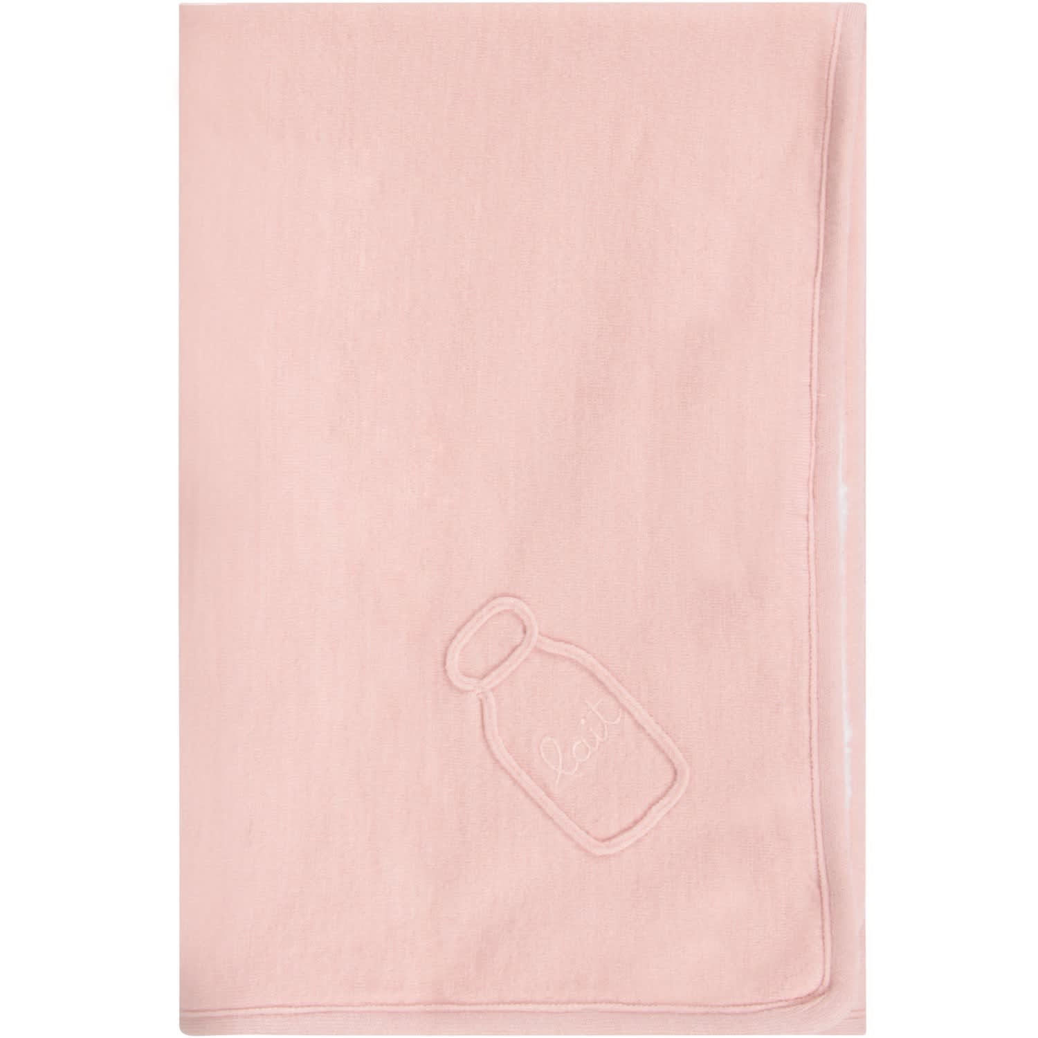 Absorba Pink Blanket For Baby Girl