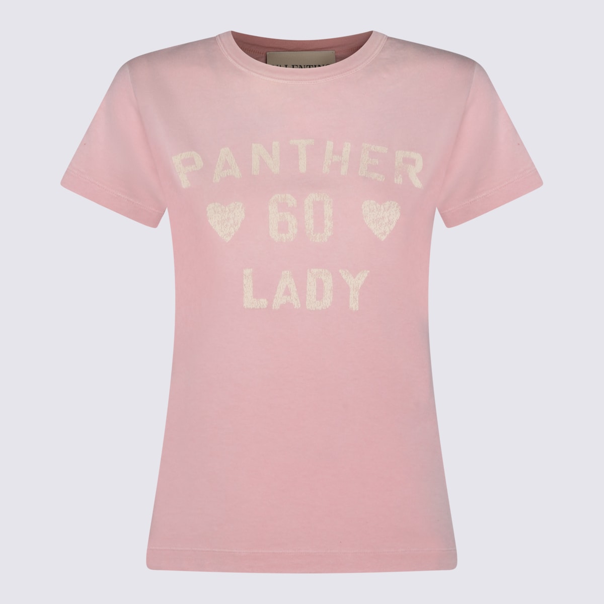 Valentino Garavani Printed Cotton T-shirt Clothing In Pink