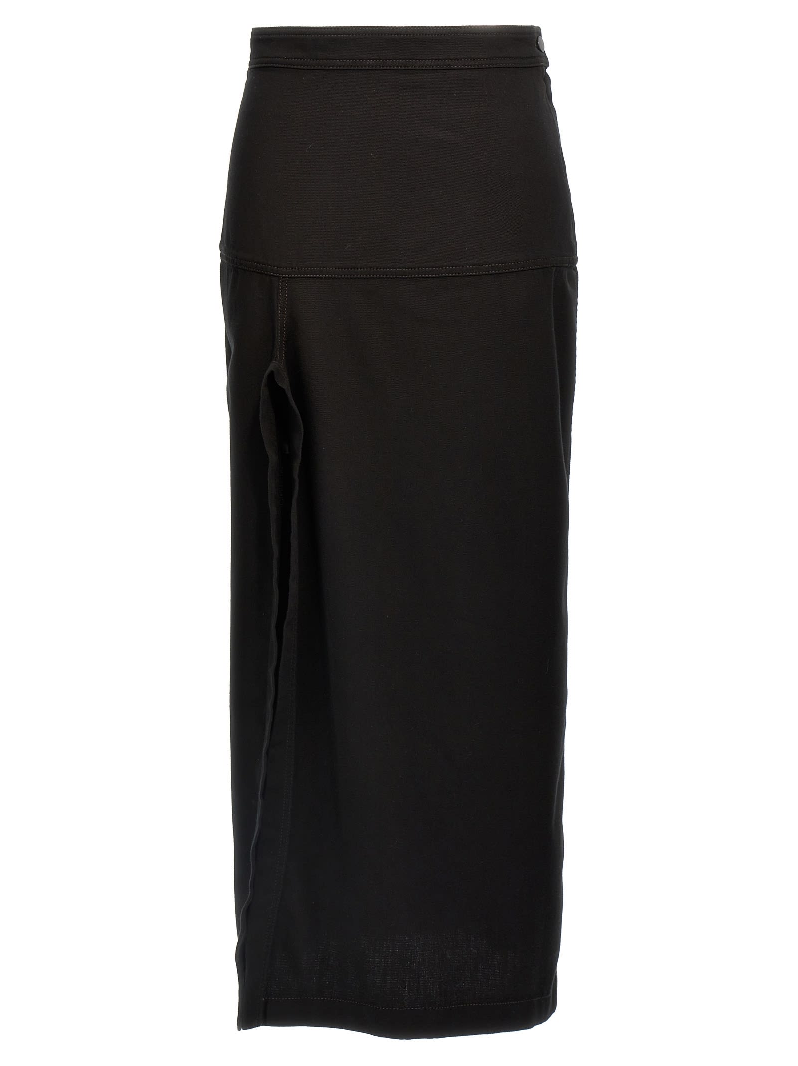 asymmetrical Wrapover Skirt