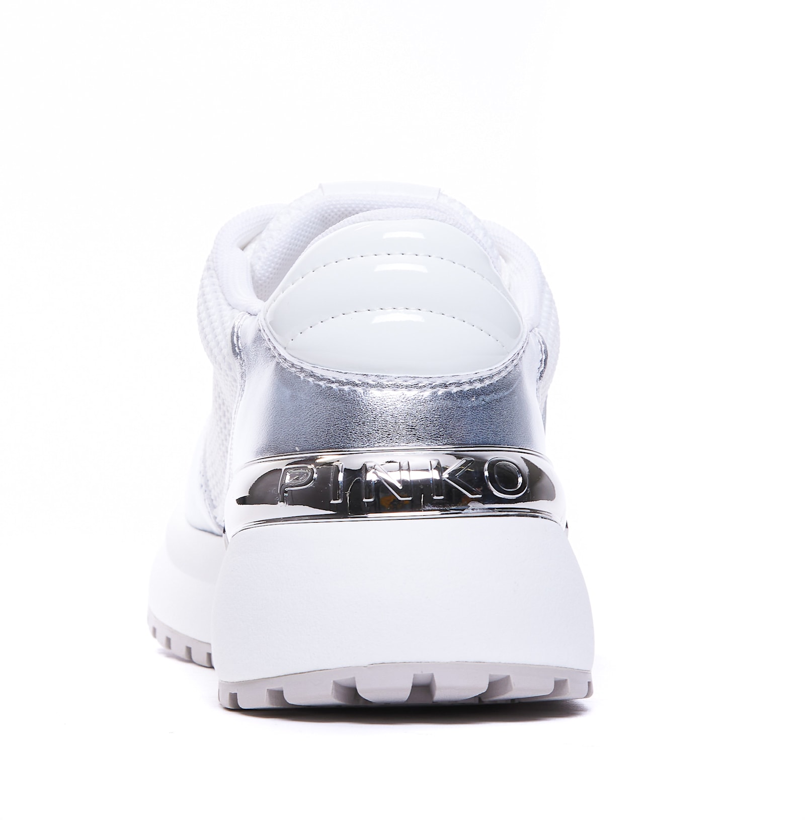 Pinko Gem Sneakers In White