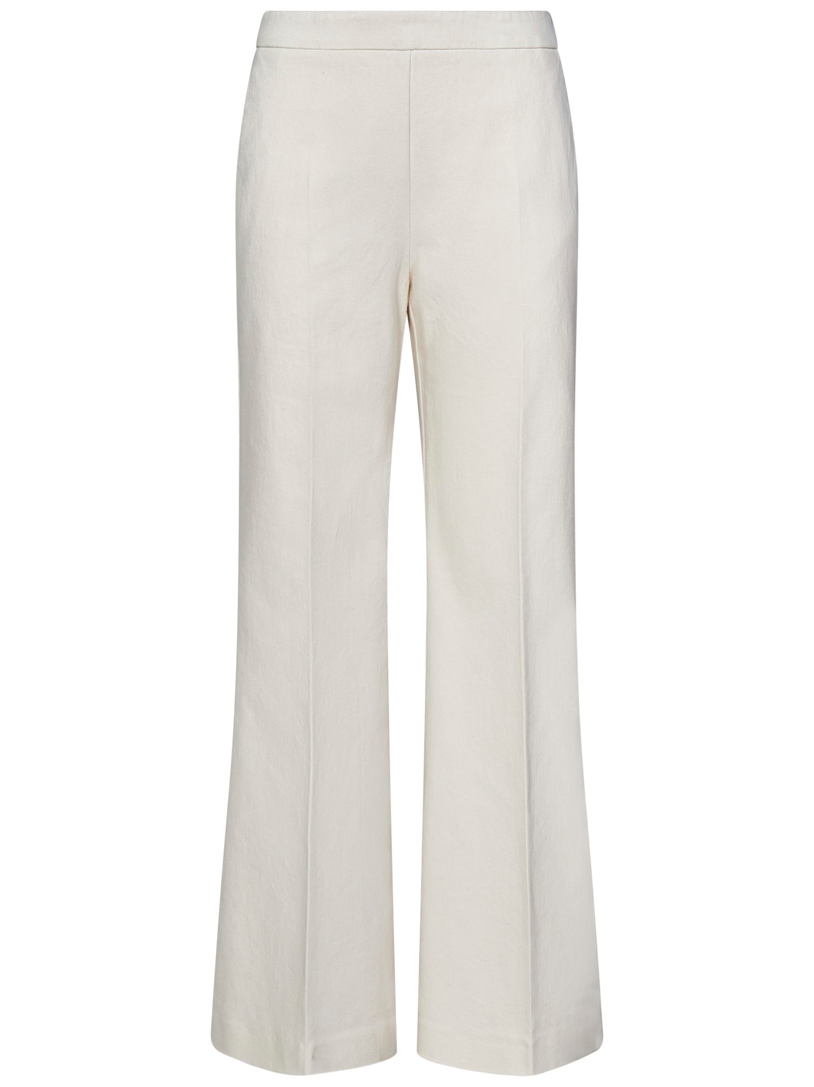 Shop Drumohr Trousers In White