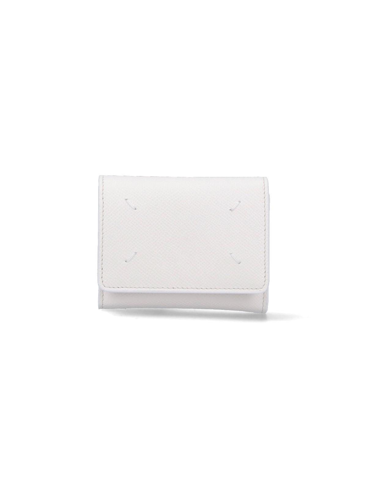 Shop Maison Margiela Four Stitches Wallet In White