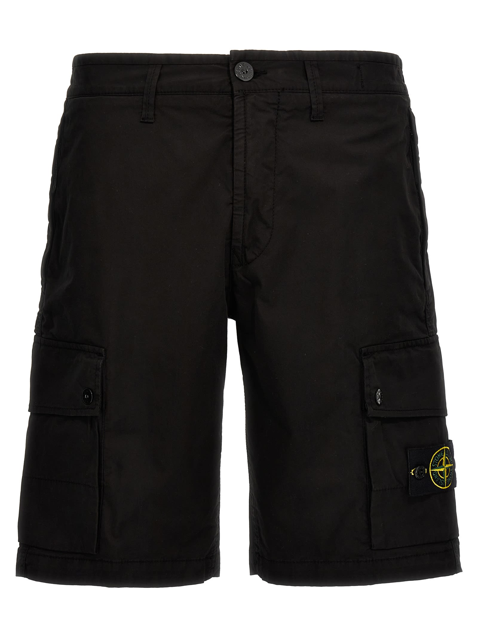 Logo Badge Bermuda Shorts