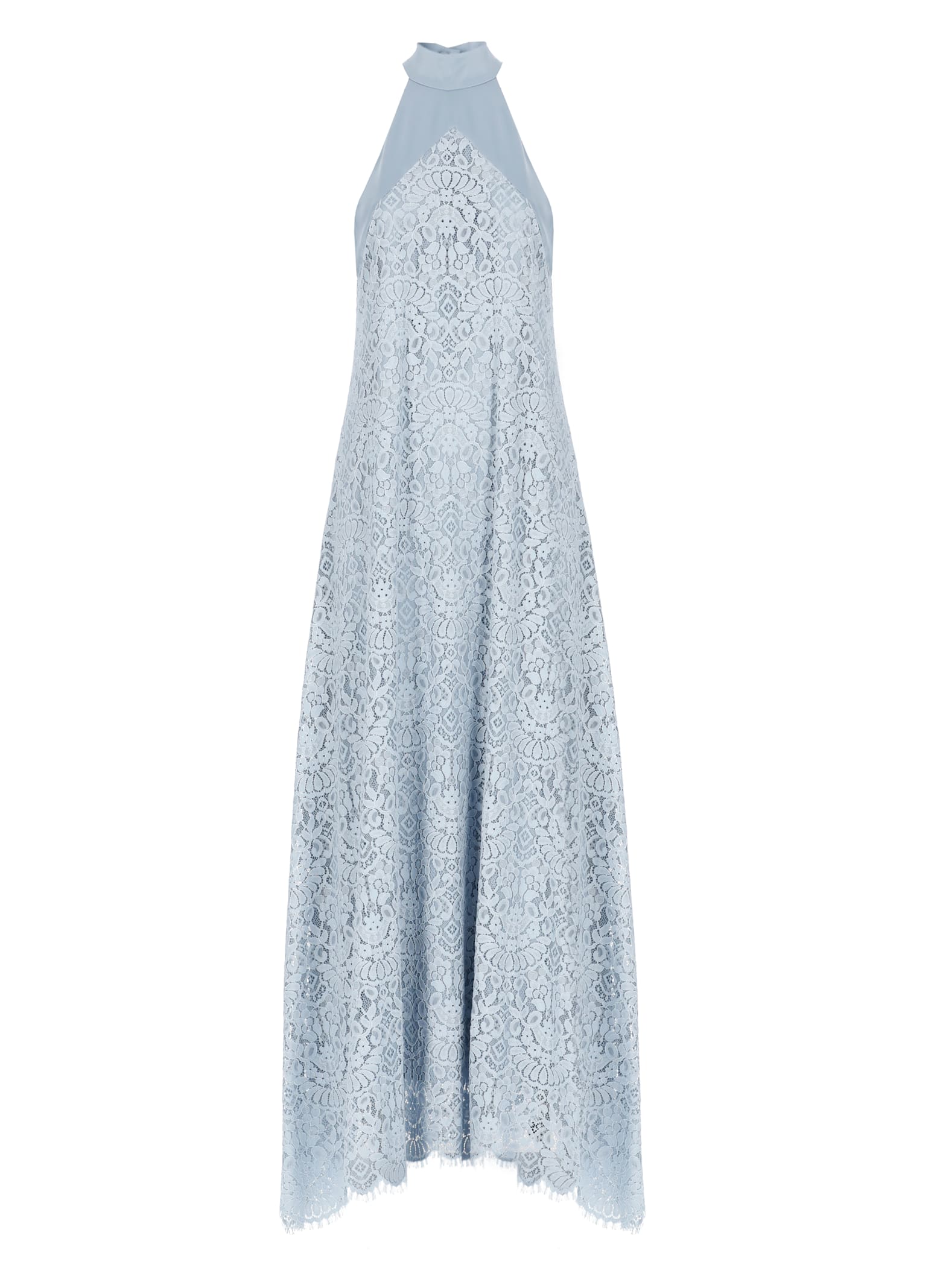 D. Exterior Lace Dress