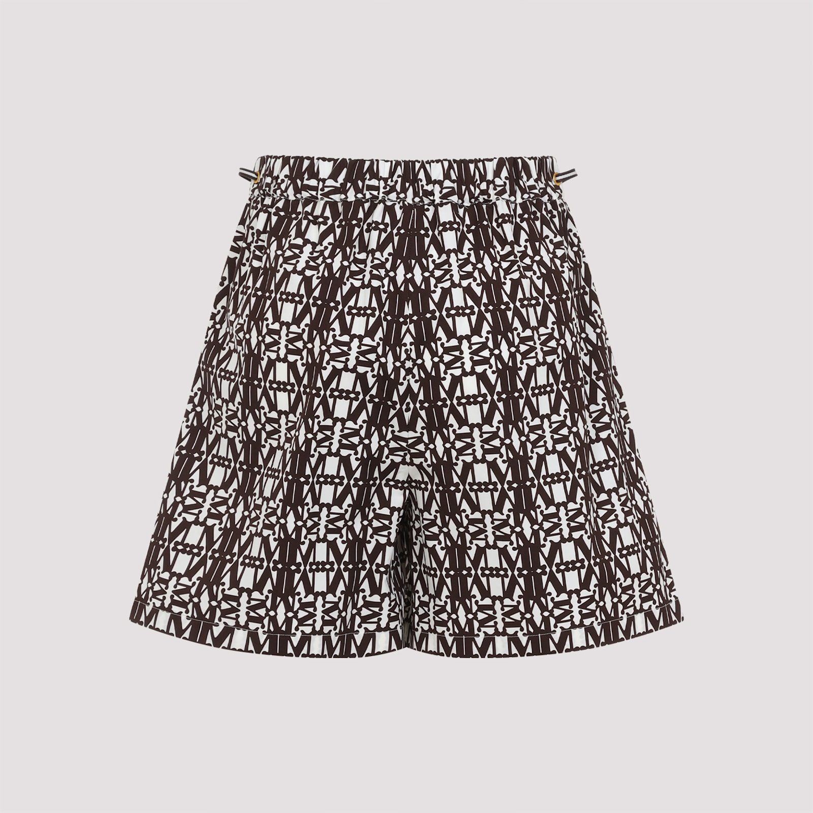Shop Max Mara Taiga Shorts In Avorio Caffe