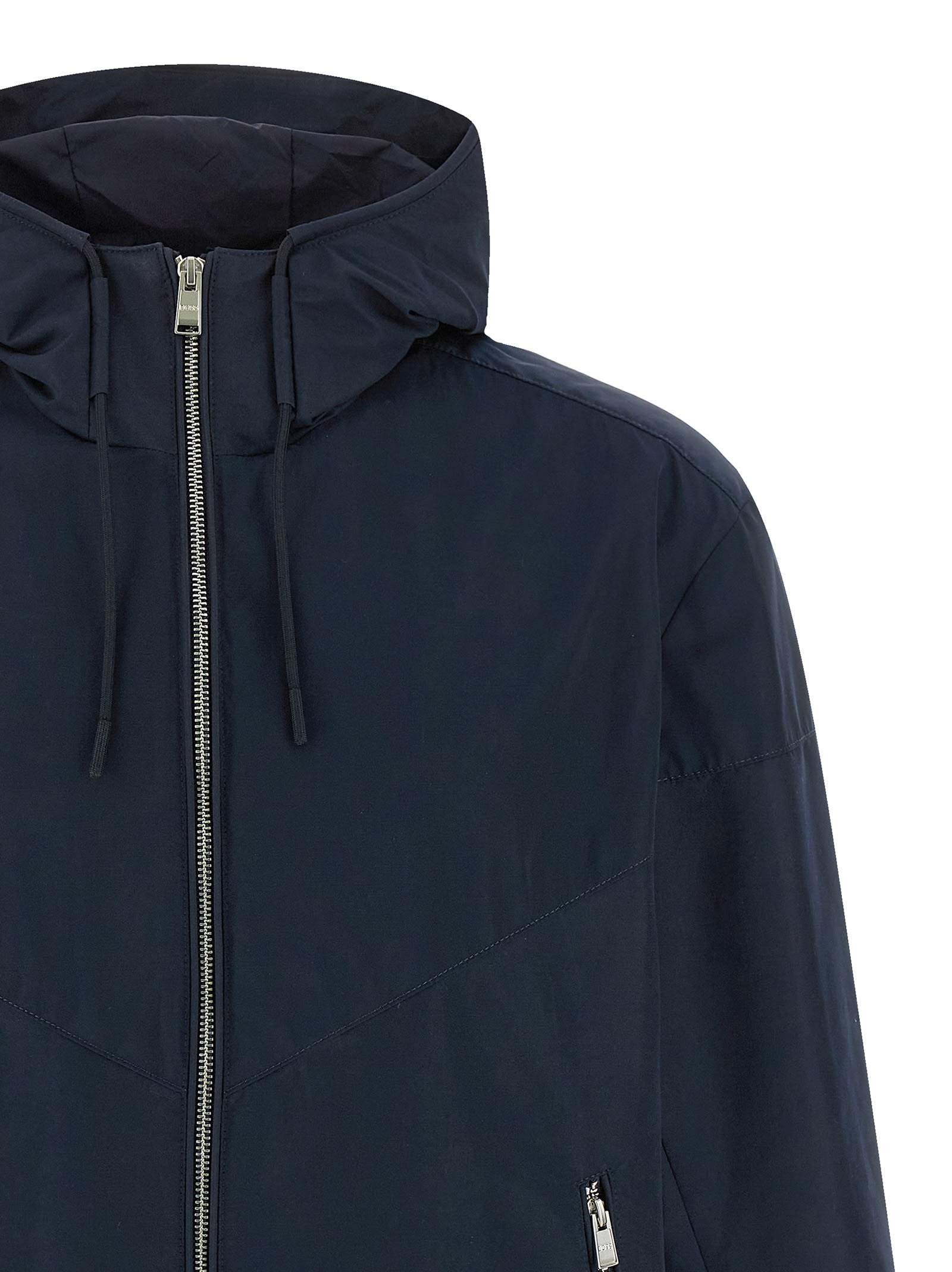 Hugo Boss H-cireno4 Puffer Jackets Blue In Black