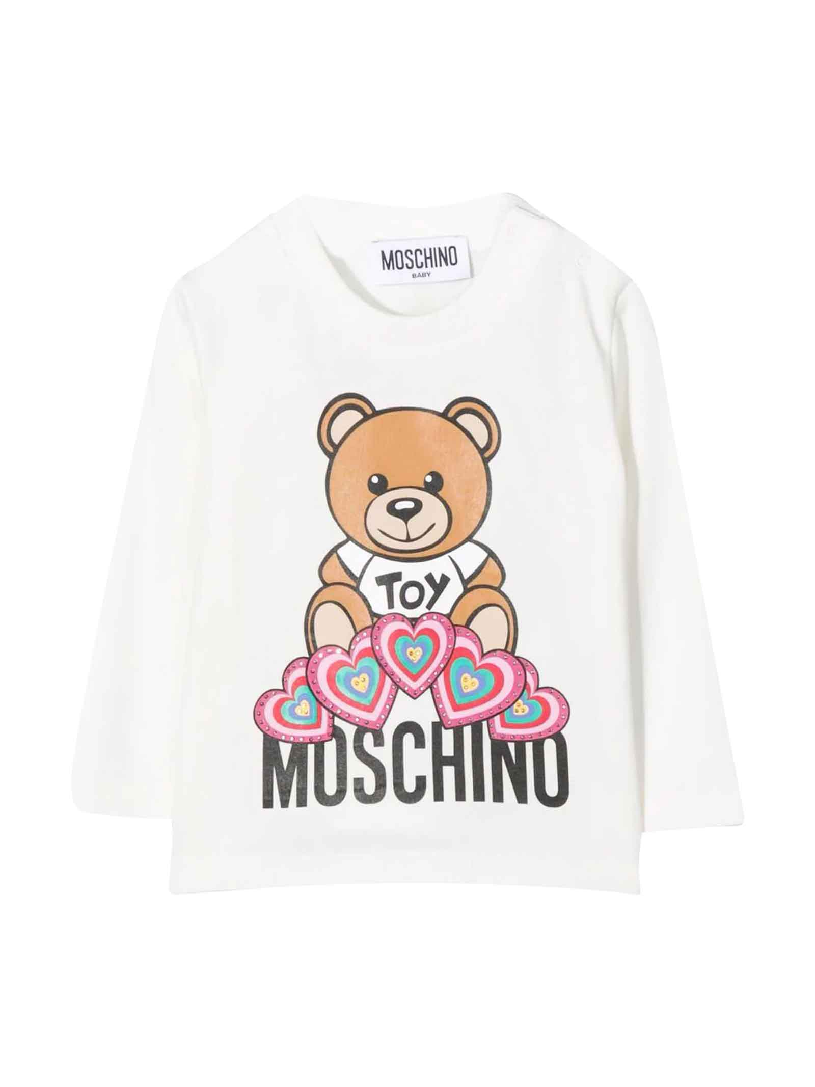 Moschino Baby Girl T-shirt With Print
