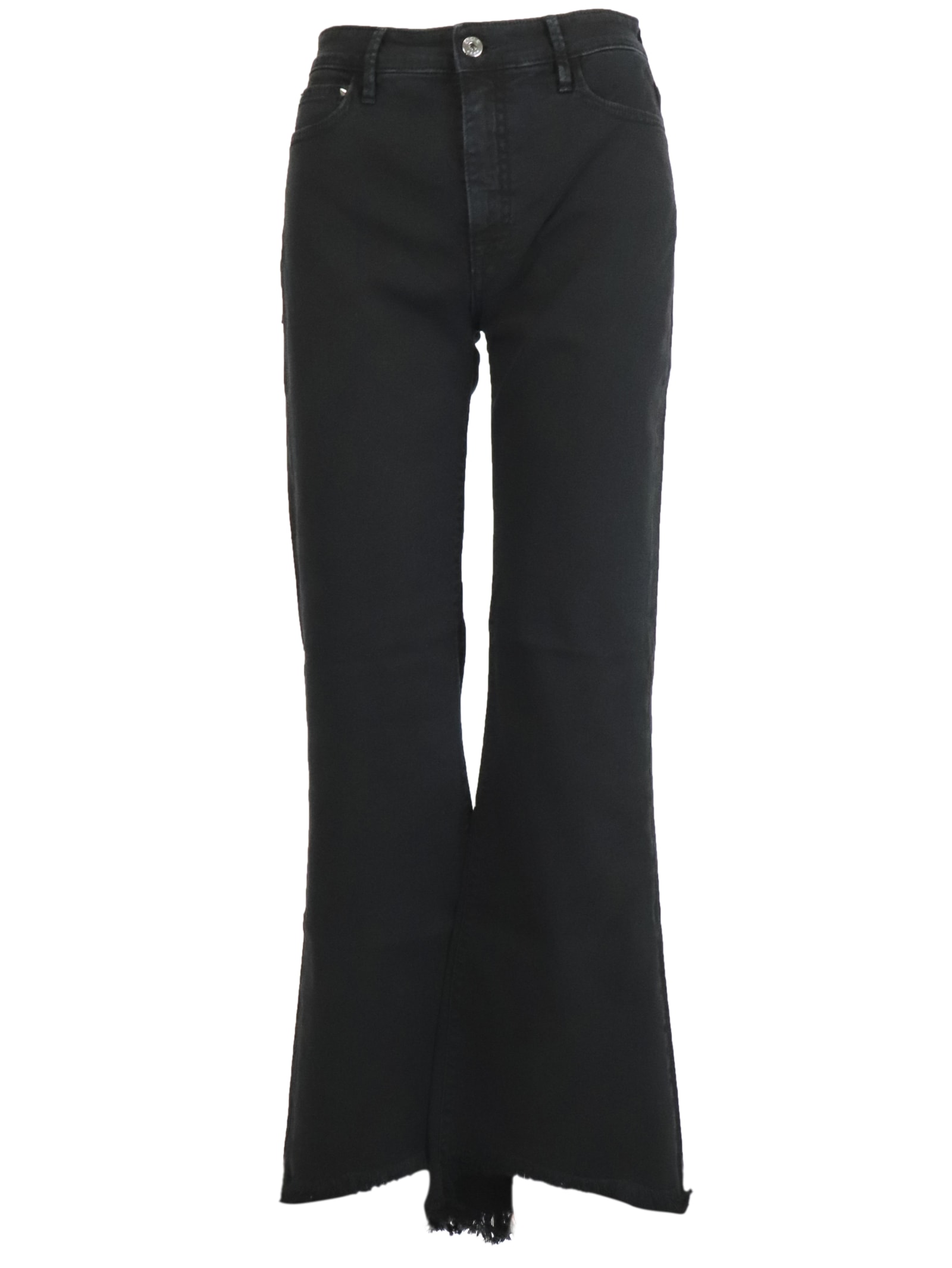 Cycle Bell Bootcut Jeans In Black